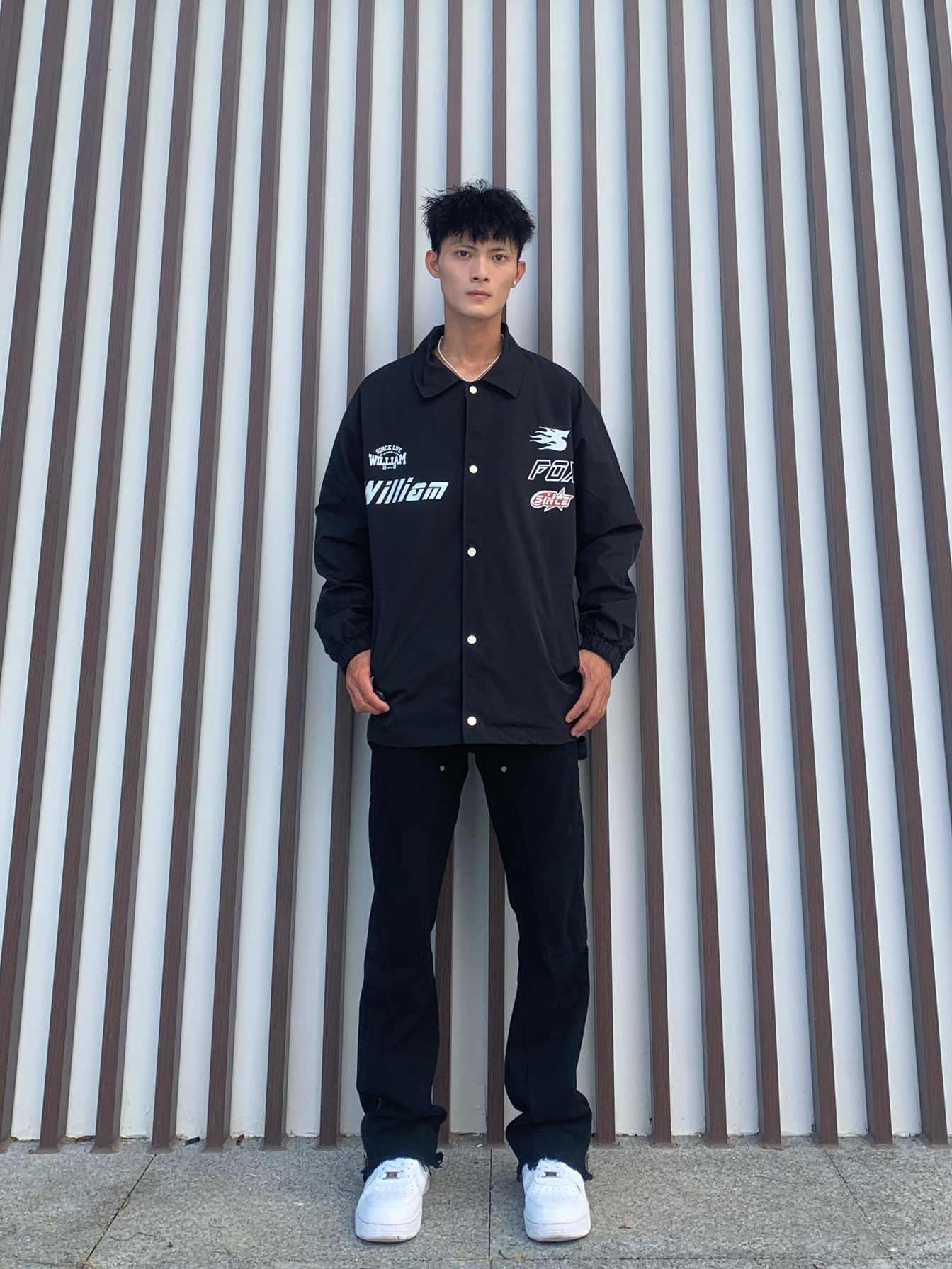 OOTD｜“⚫️⚫️⚪️”｜黑色套装入秋穿搭指南💥