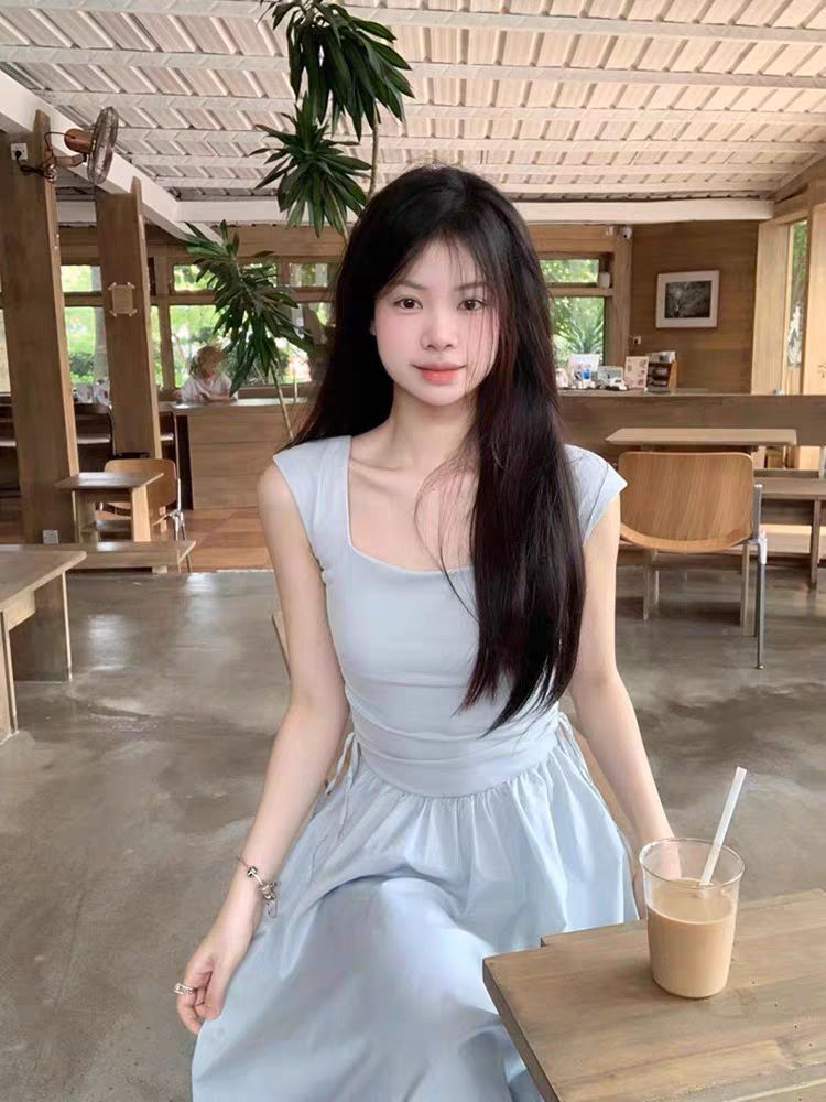 温柔感十足的韩系连衣裙