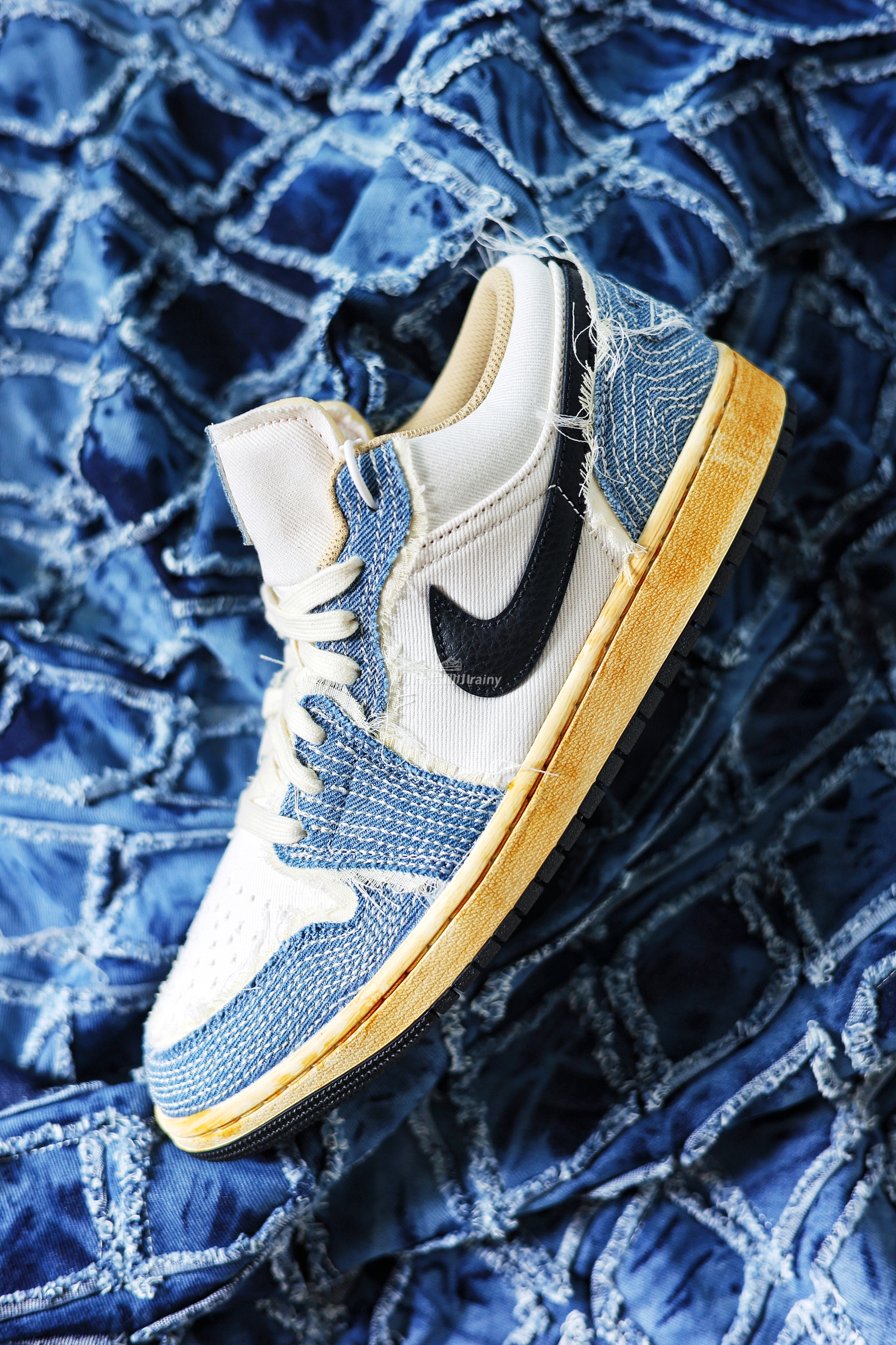AJ1 Low「刺子绣做旧」还会起飞吗❓❗