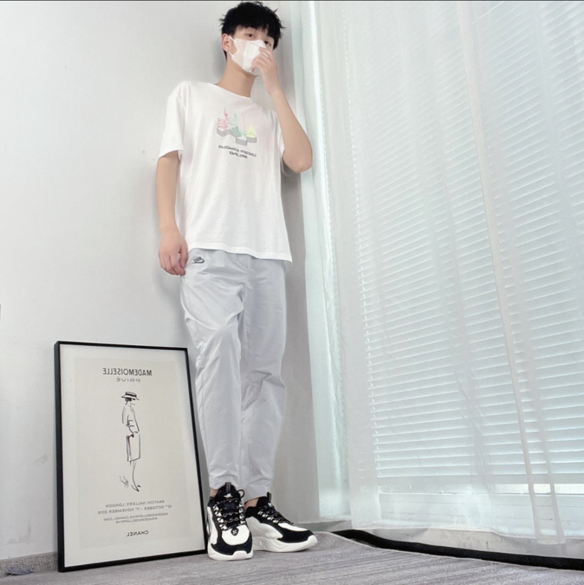 Nike 上身超帅的休闲裤