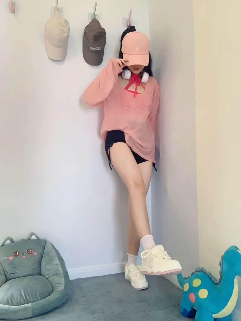 今天是粉嫩甜酷风💕