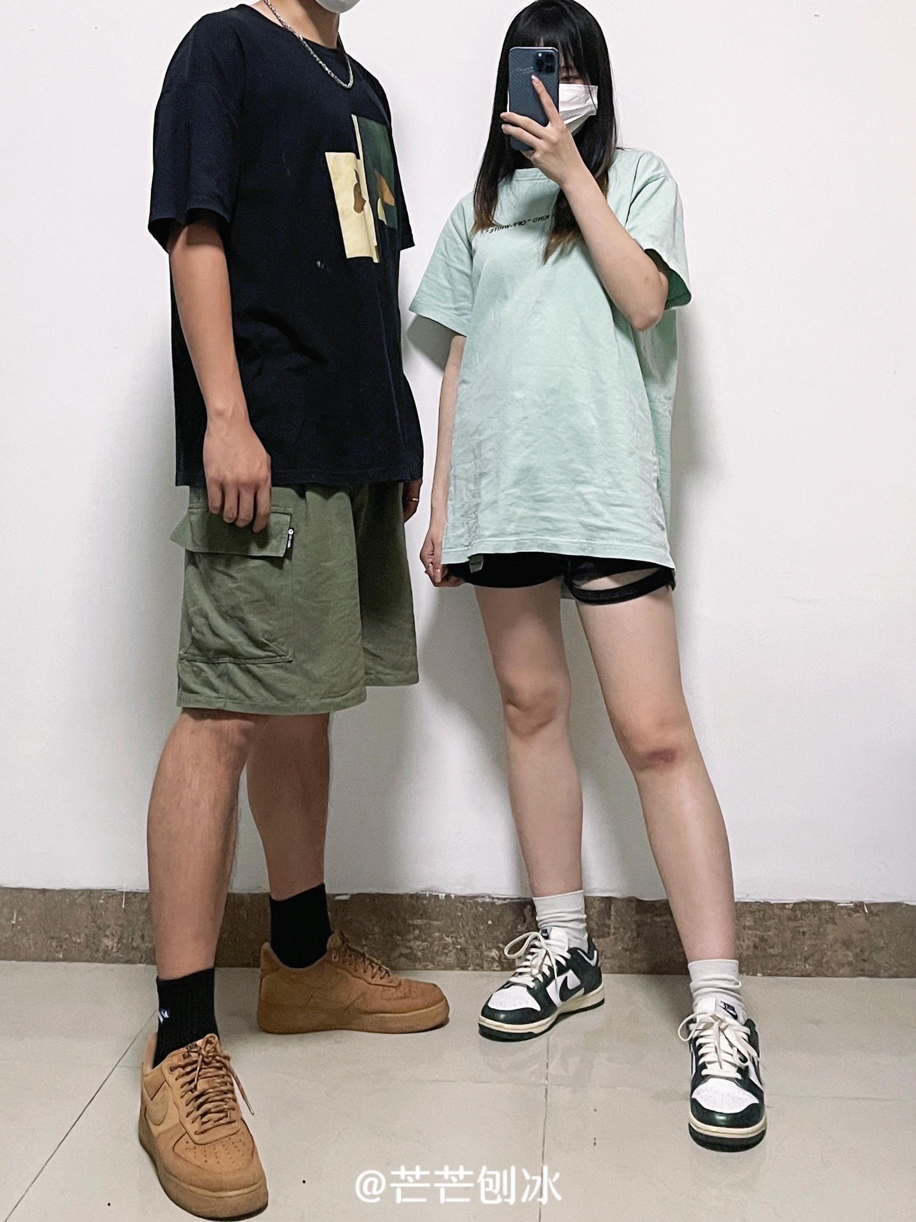 尊嘟假嘟💕黑绿Look这么穿适合七夕约会！