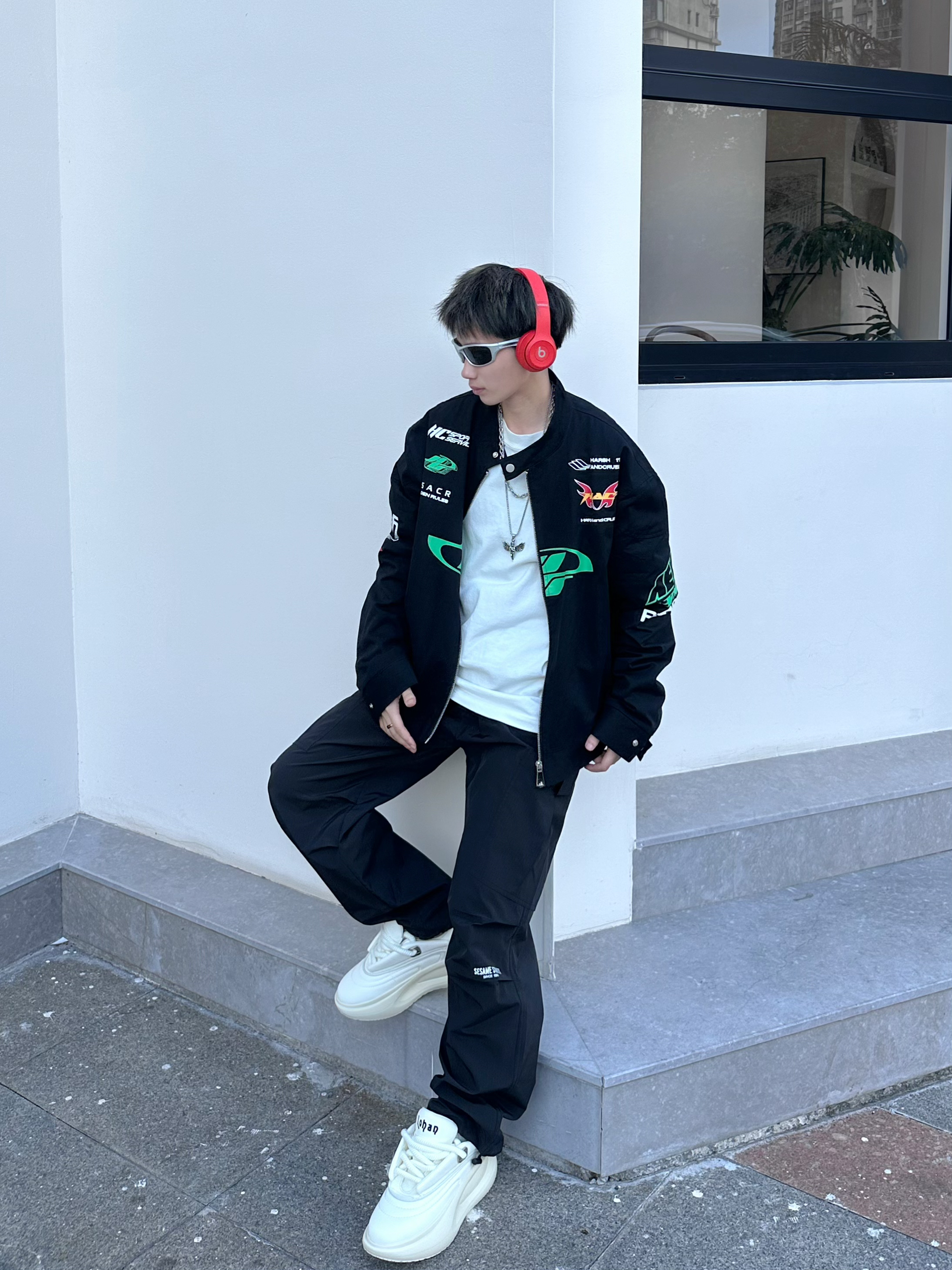 小个子街头风穿搭