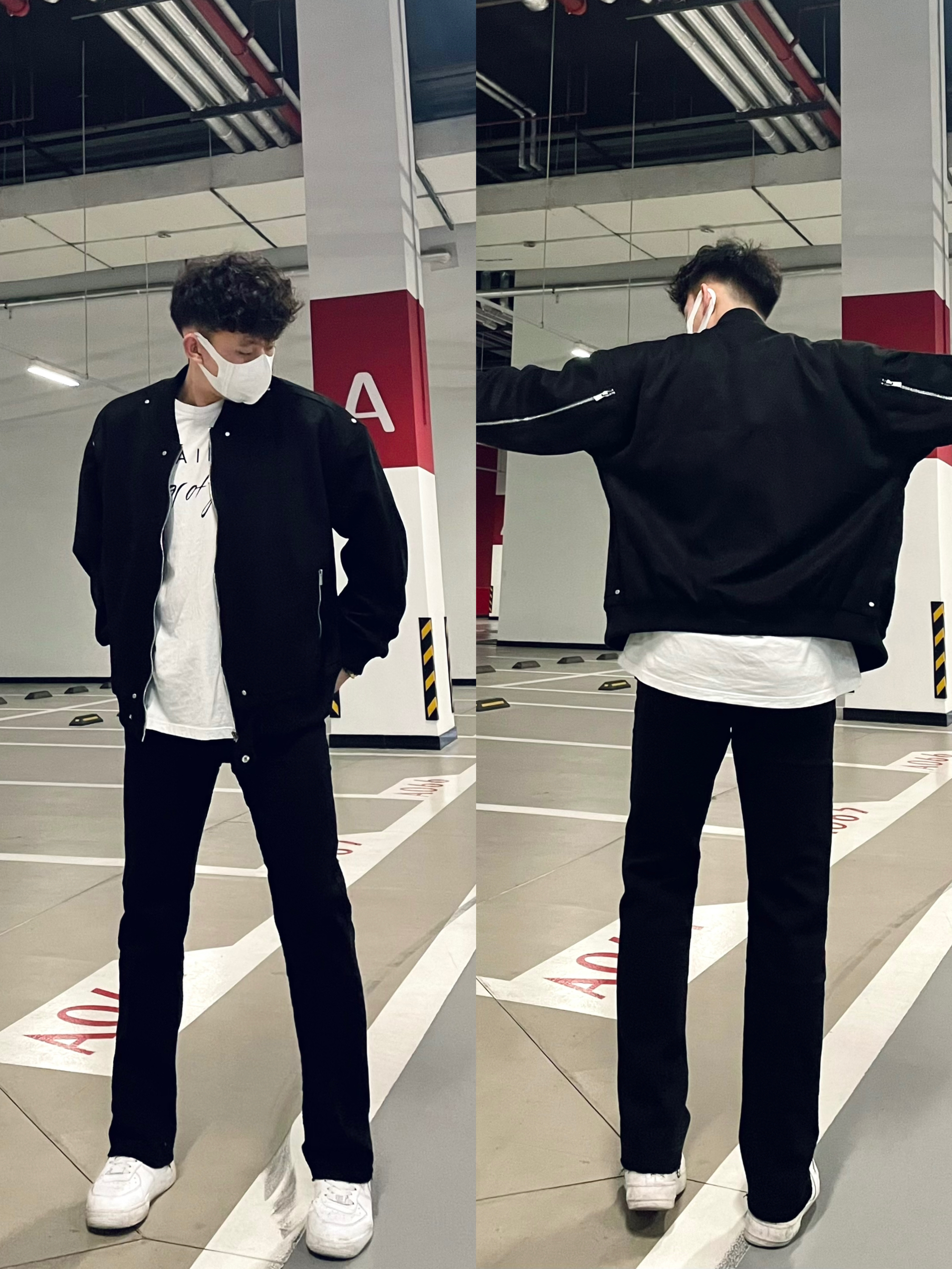 OOTD｜男生超帅黑色系穿搭