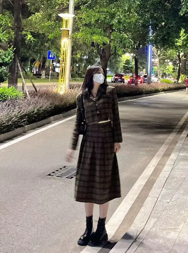 172/124#高个子微胖穿搭