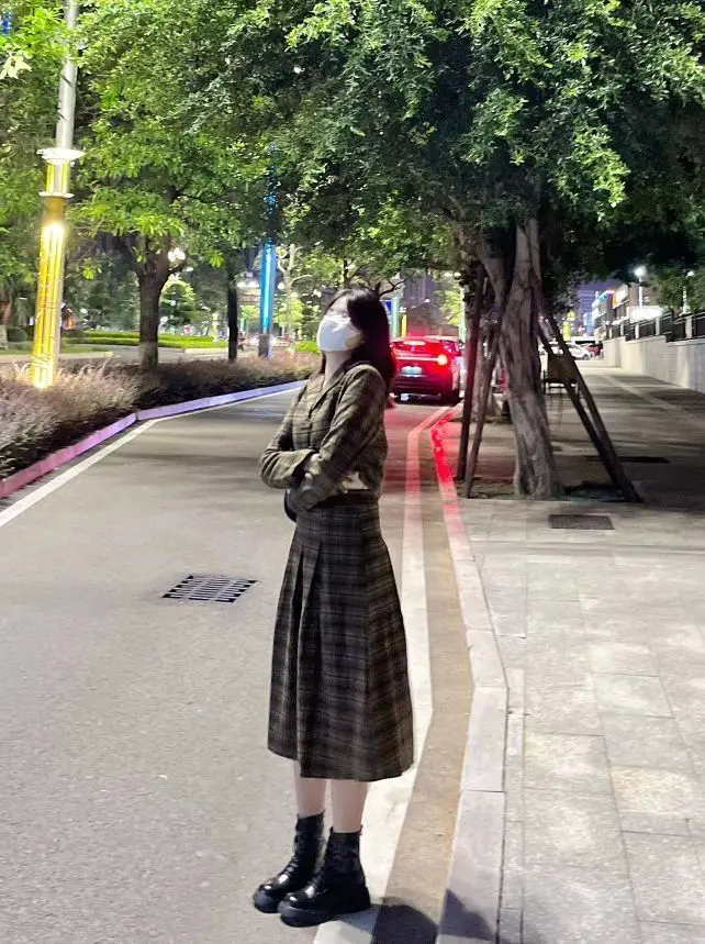 172/124#高个子微胖穿搭