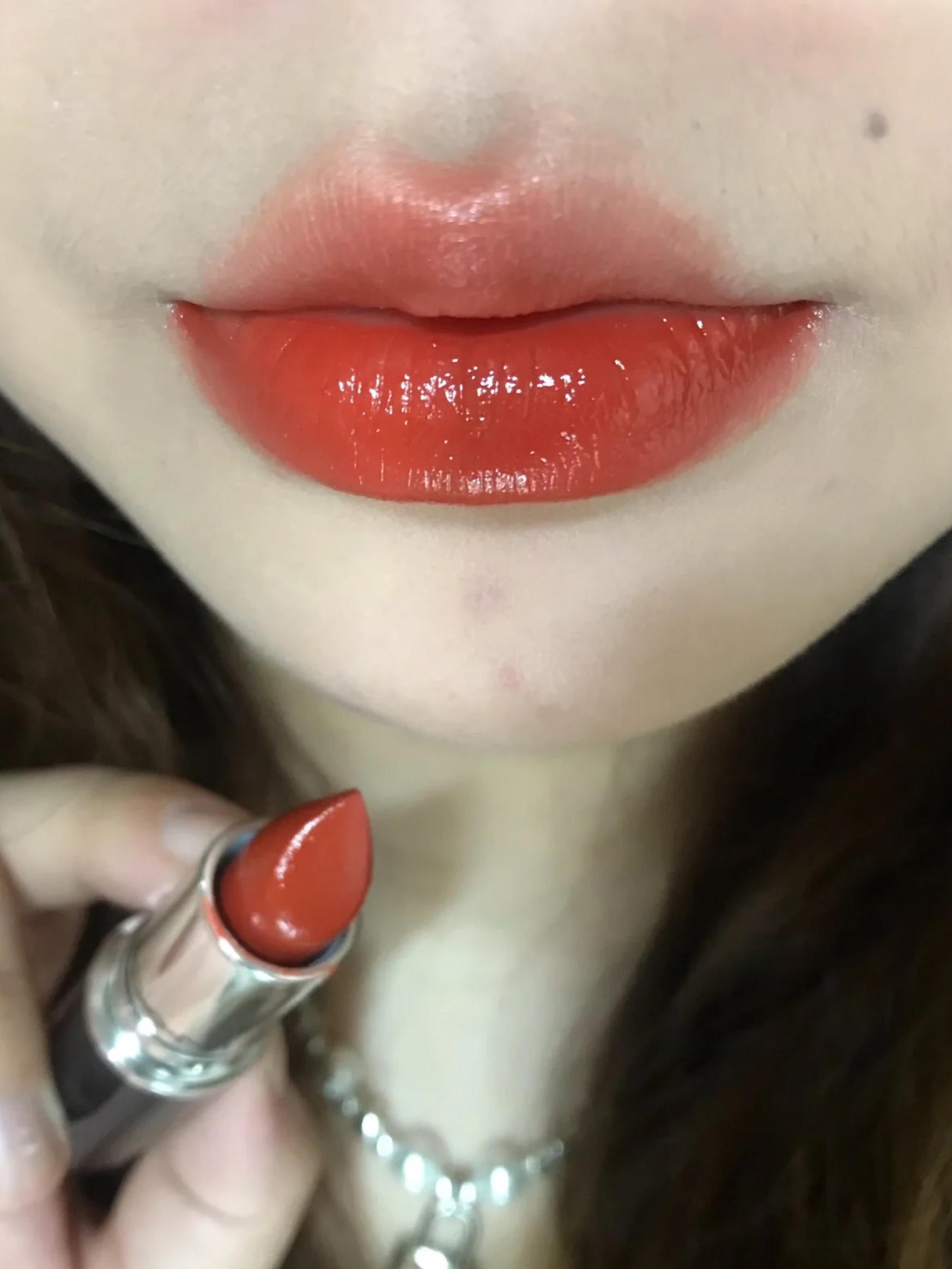 MAC这支冰糖番茄🍅还有点好看！
