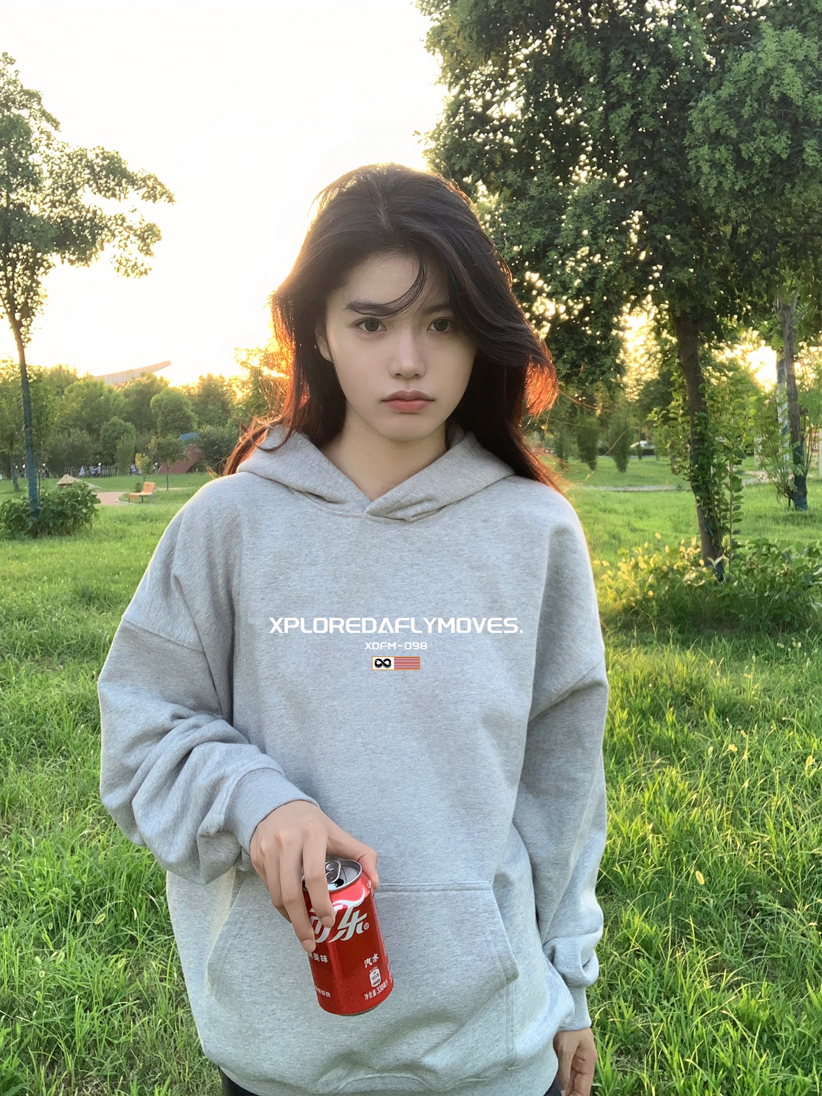 XDFM 美式连帽卫衣