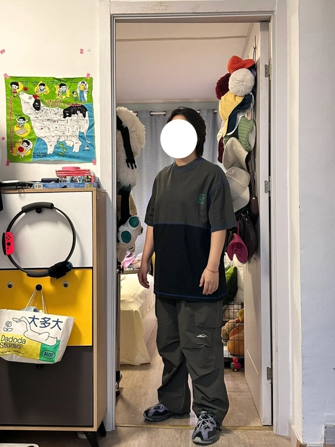 130斤微胖|无性别日潮穿搭cleanfit