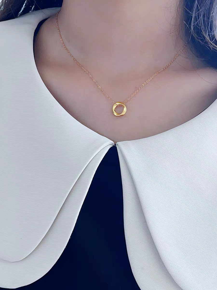 这款中国黄金的项链 太美啦！