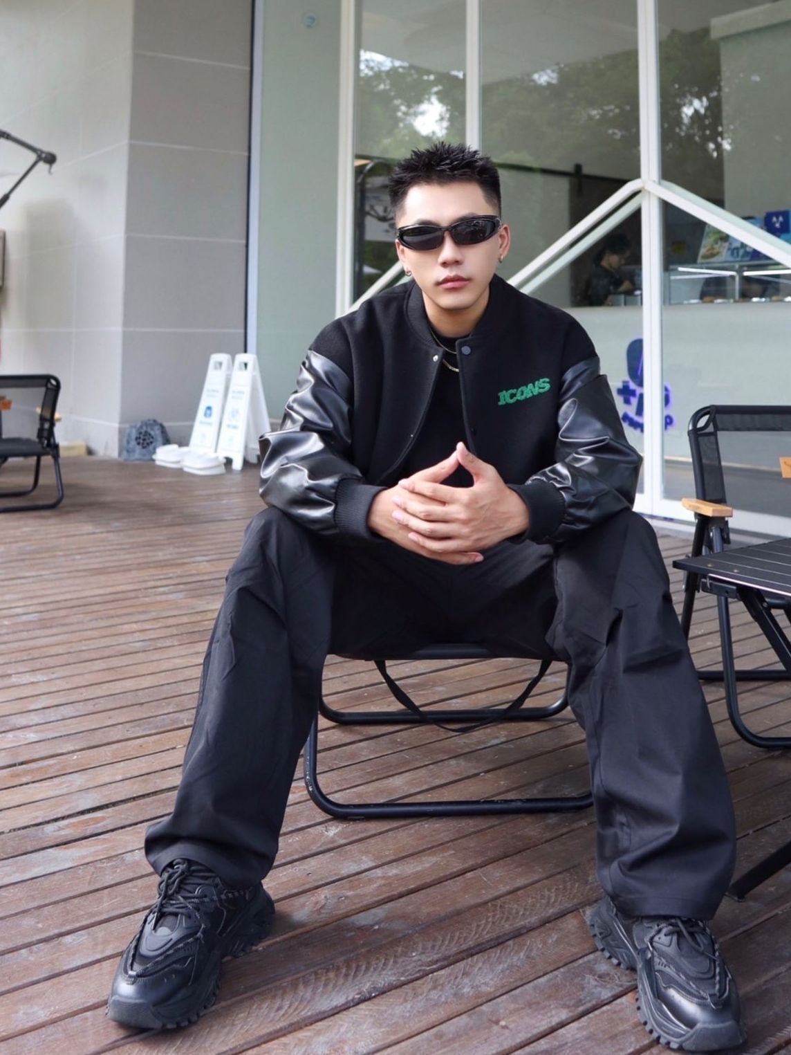 今年秋天 一直穿“all black” 一直爽