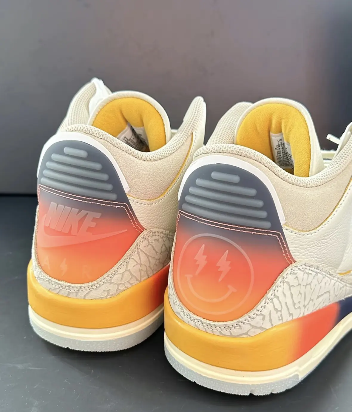 J Balvin x Air Jordan 3落日笑脸高颜值,有点小帅!