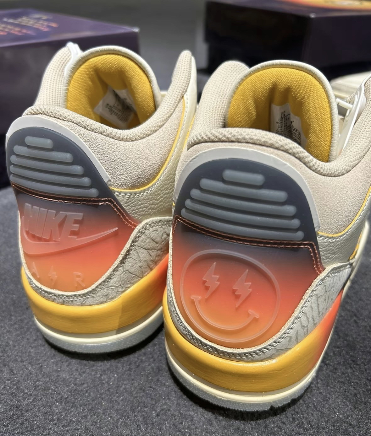 J Balvin x Air Jordan 3落日笑脸高颜值,有点小帅!