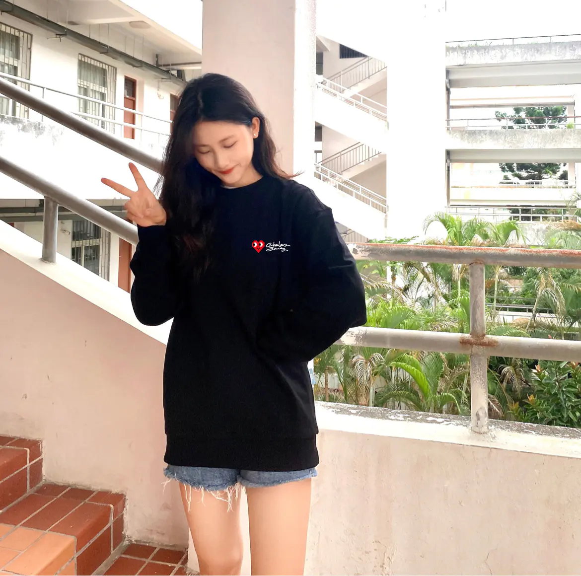 今天是oversize girl