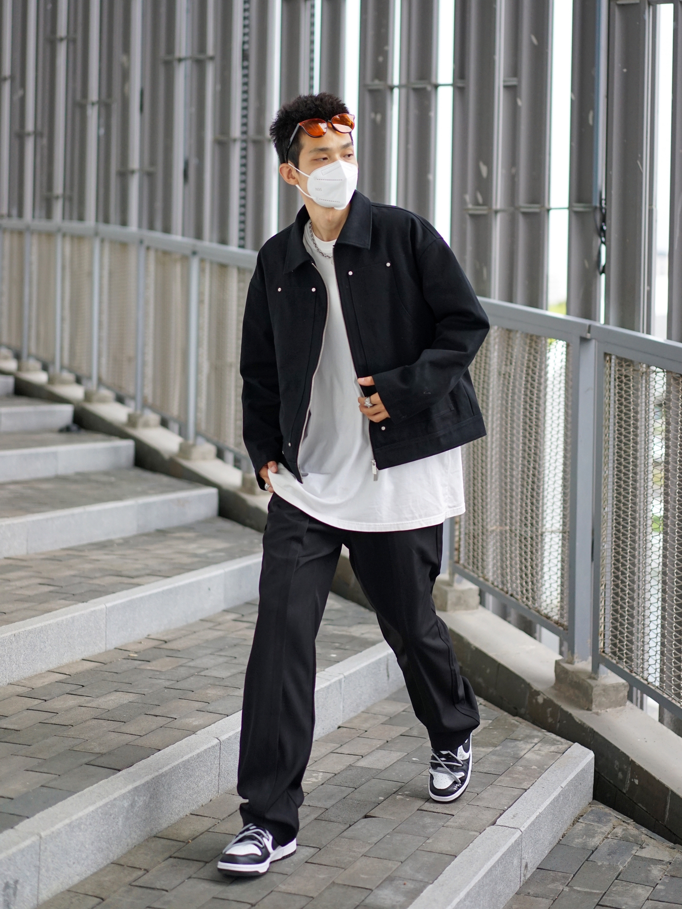 OOTD|🖤夹克配西裤,要的就是酷🖤