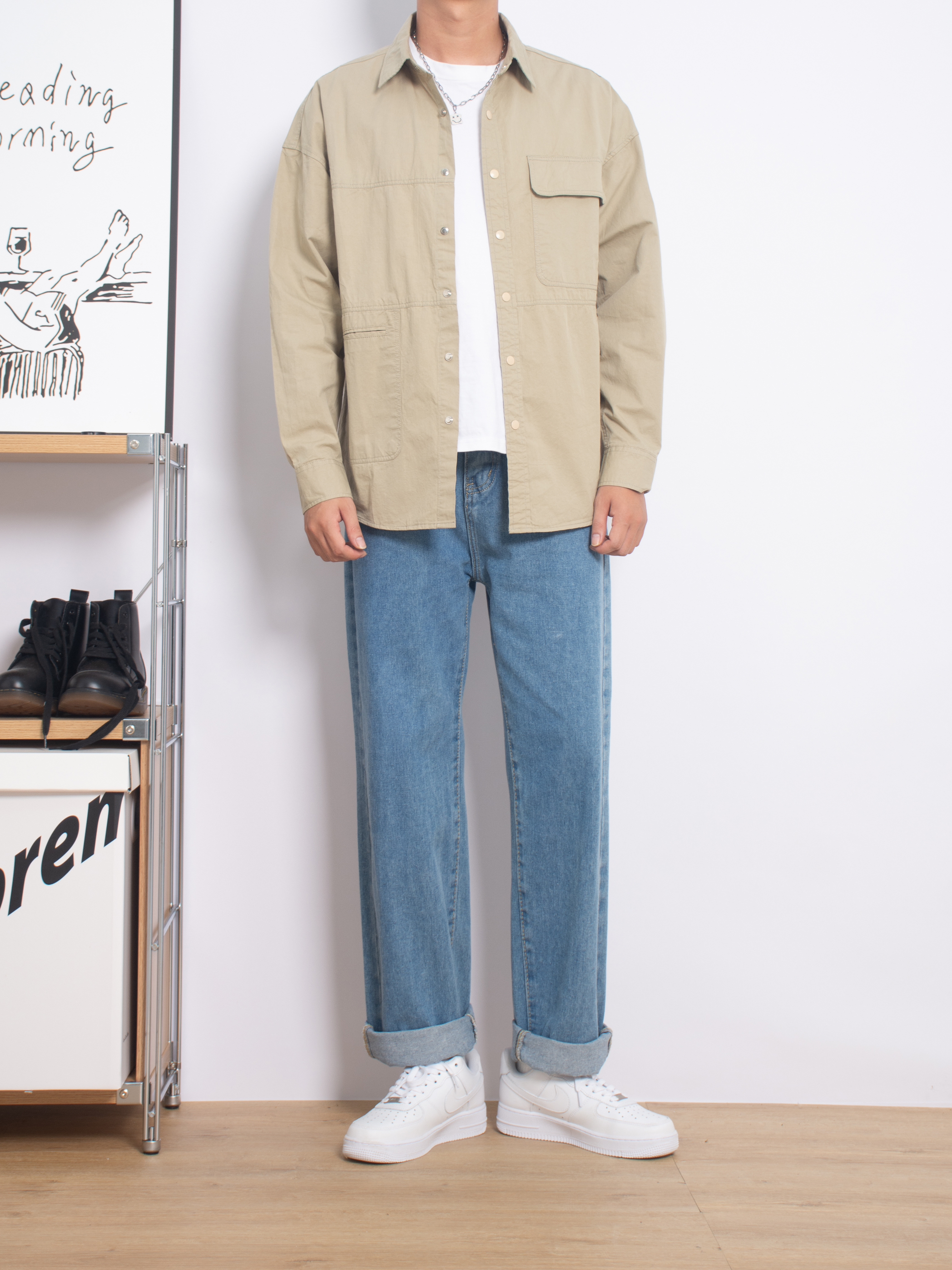 10套秋季男生显高显白穿搭合集