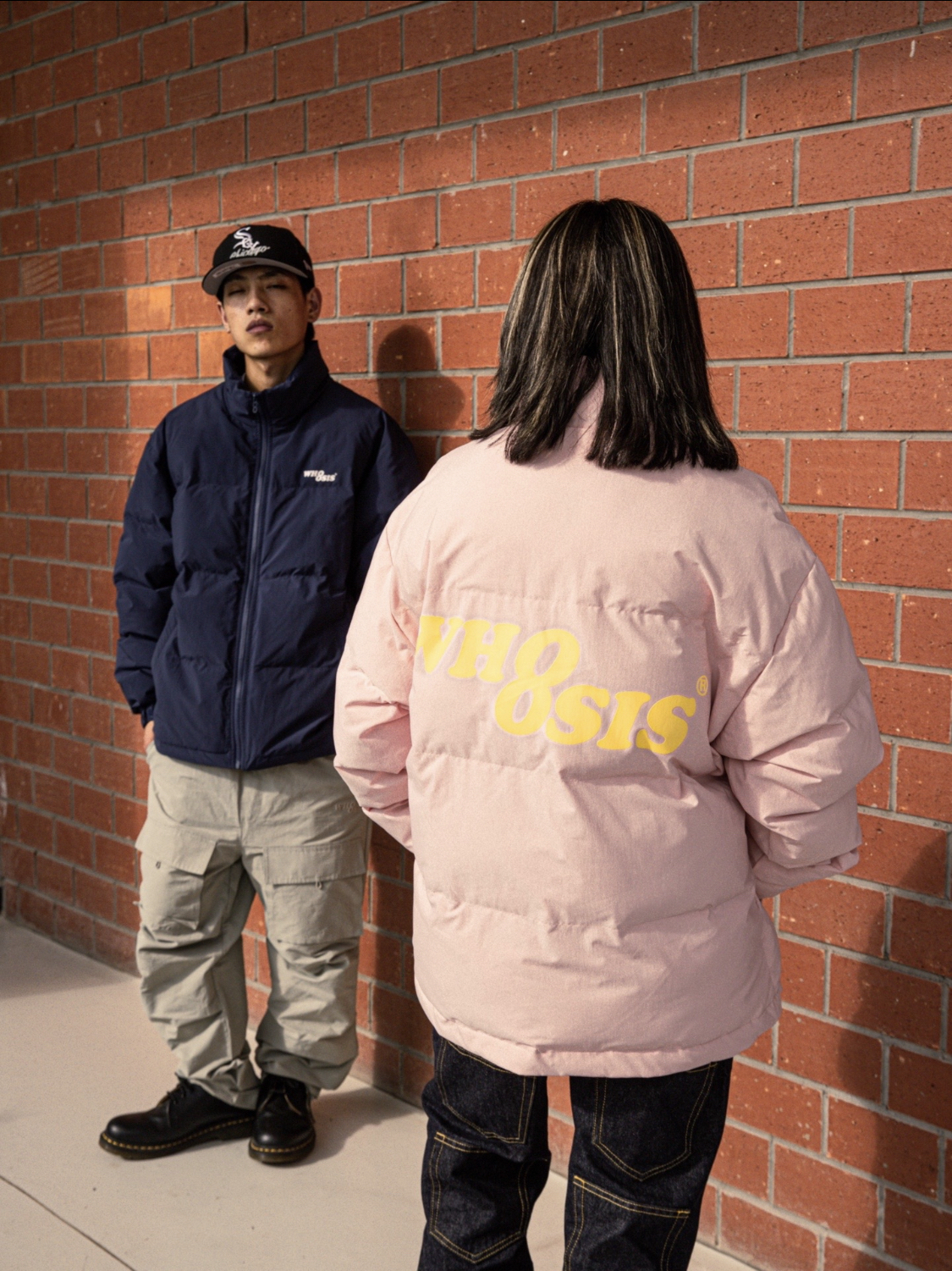 冬天的第一弹情侣棉服