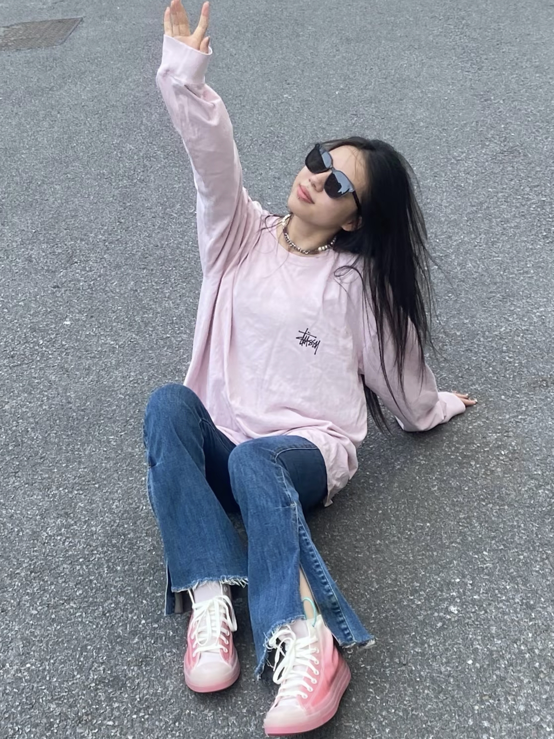 做甜心一件卫衣就够了