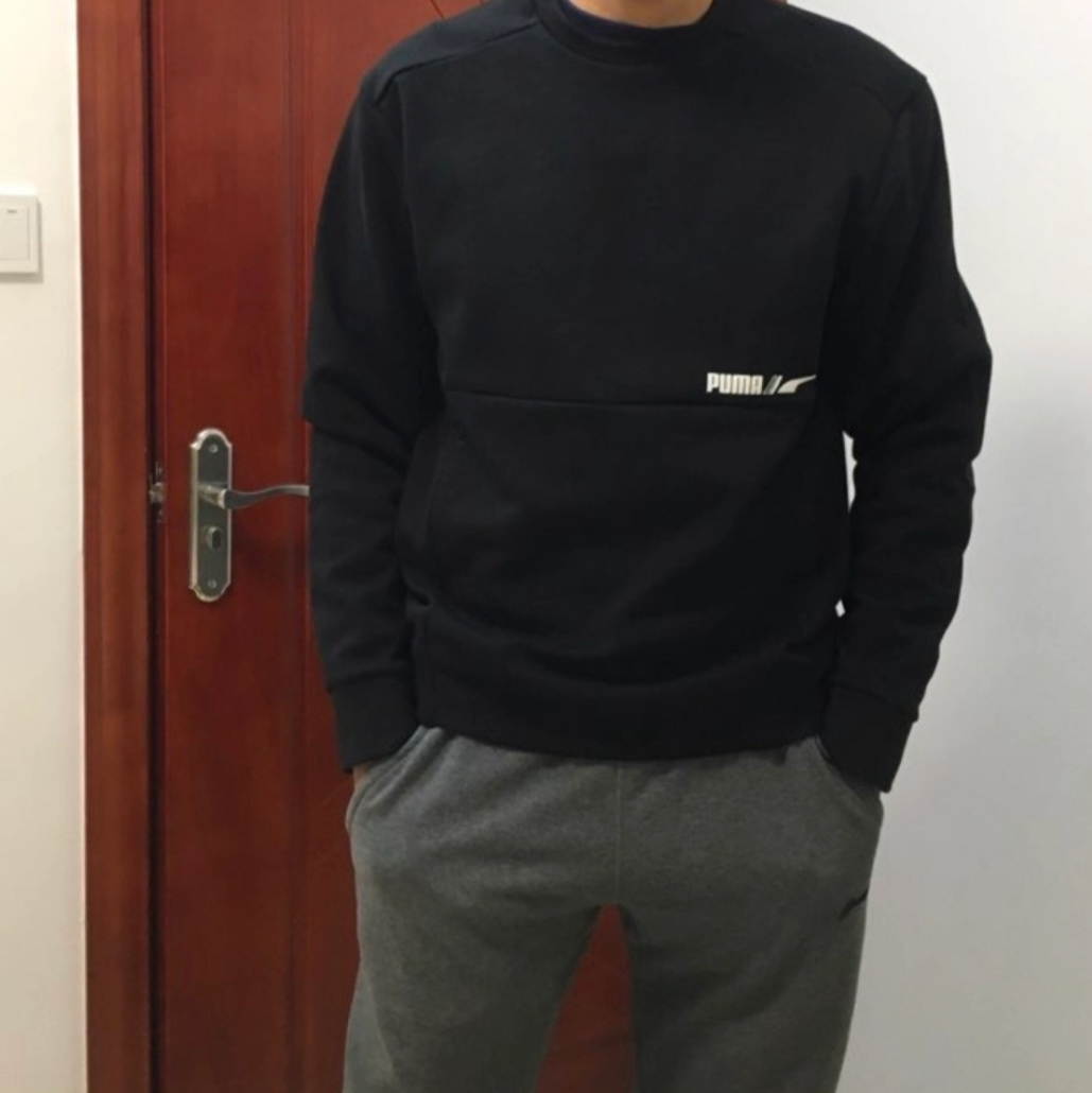 OOTD｜puma卫衣 男生穿搭分享