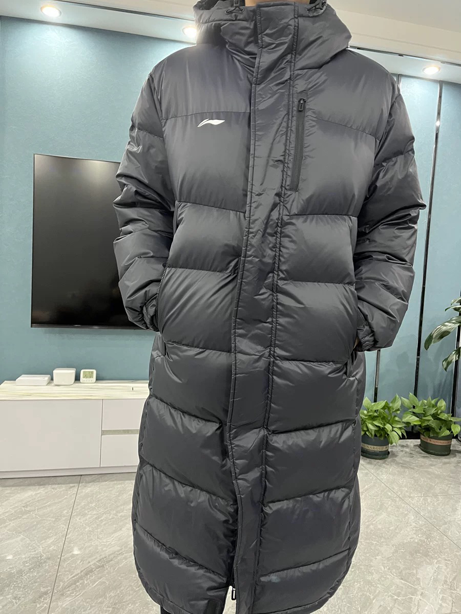 这款李宁的长款羽绒服 真的好好康