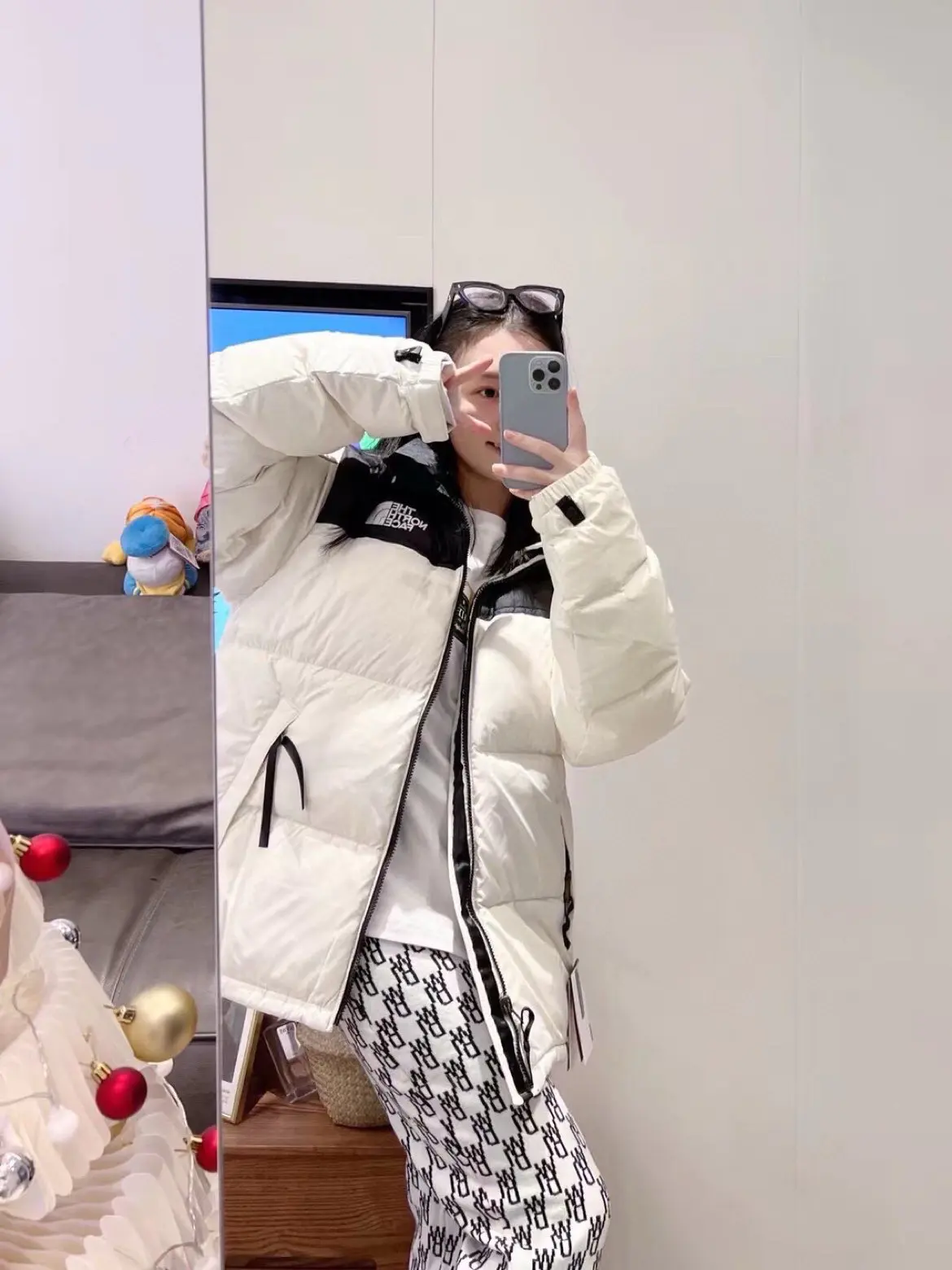 OOTD|北面羽绒服 女生穿搭分享