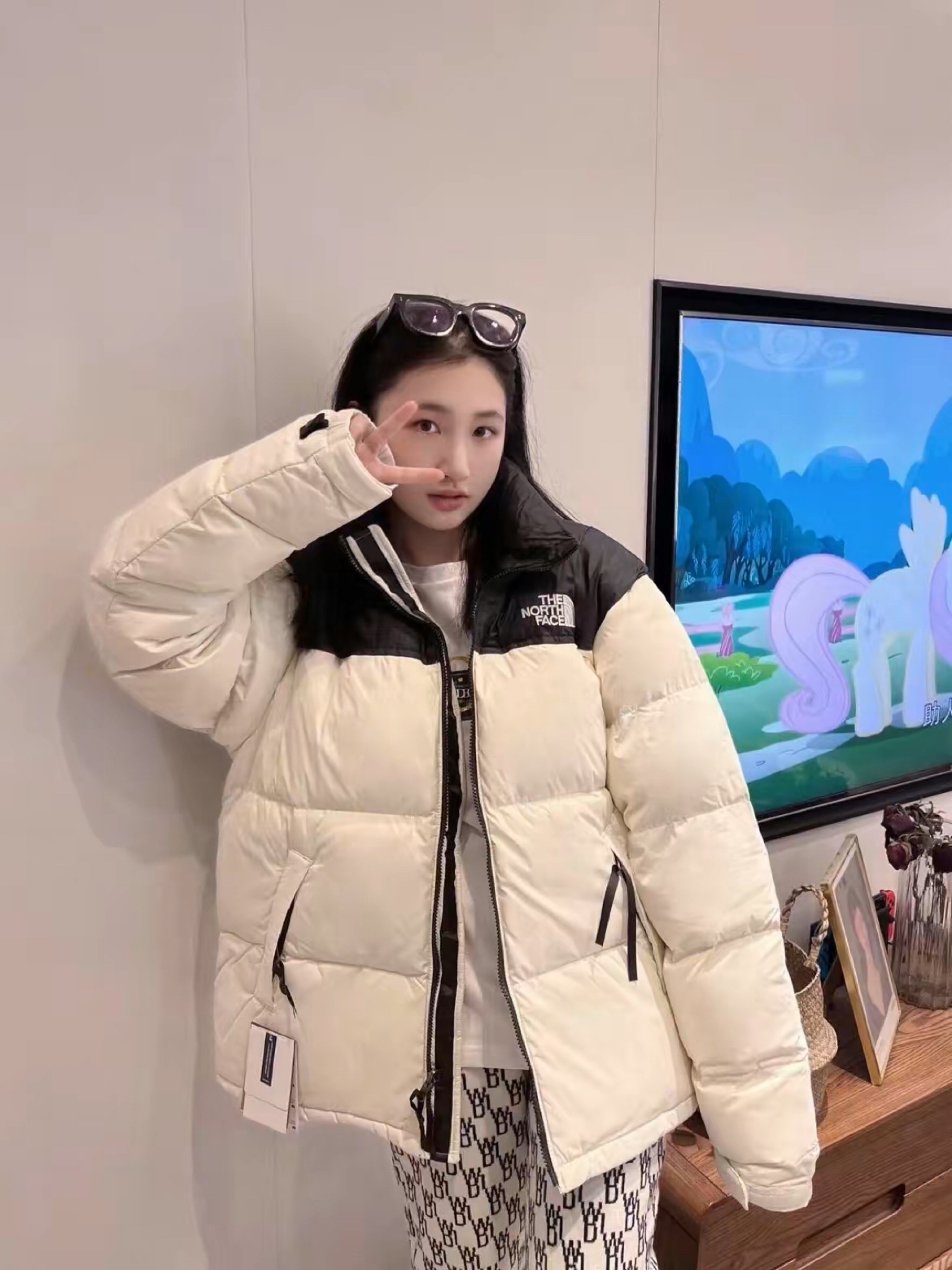 OOTD|北面羽绒服 女生穿搭分享