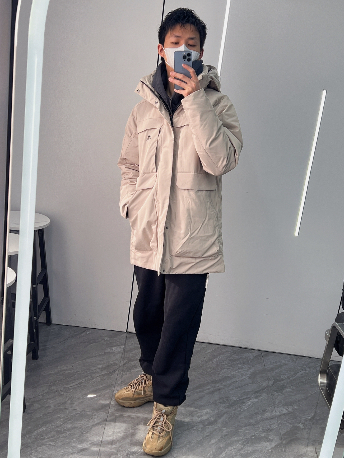 OOTD｜阿迪达斯羽绒服 男生穿搭分享