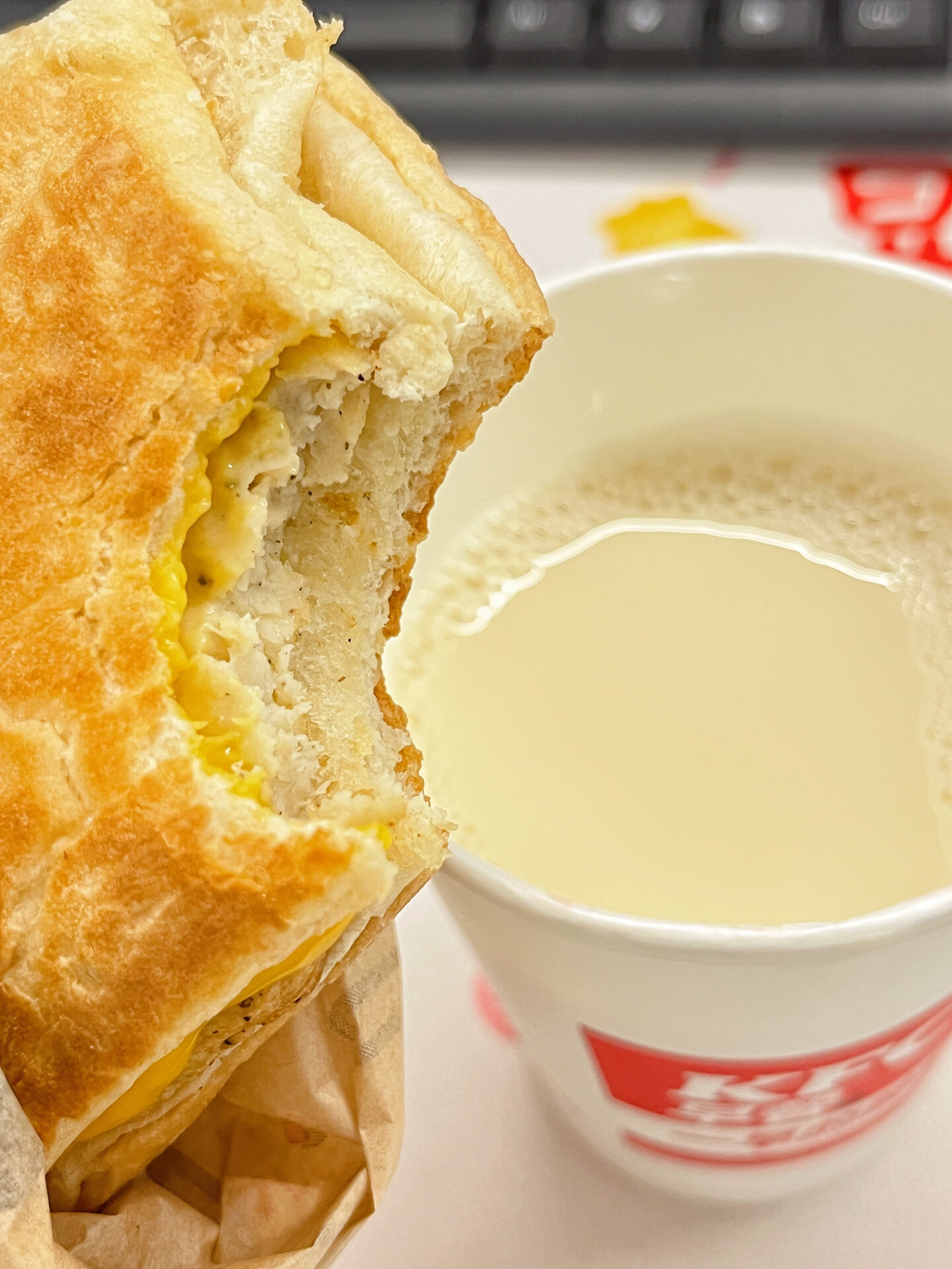 肯德基打工人早餐还不错