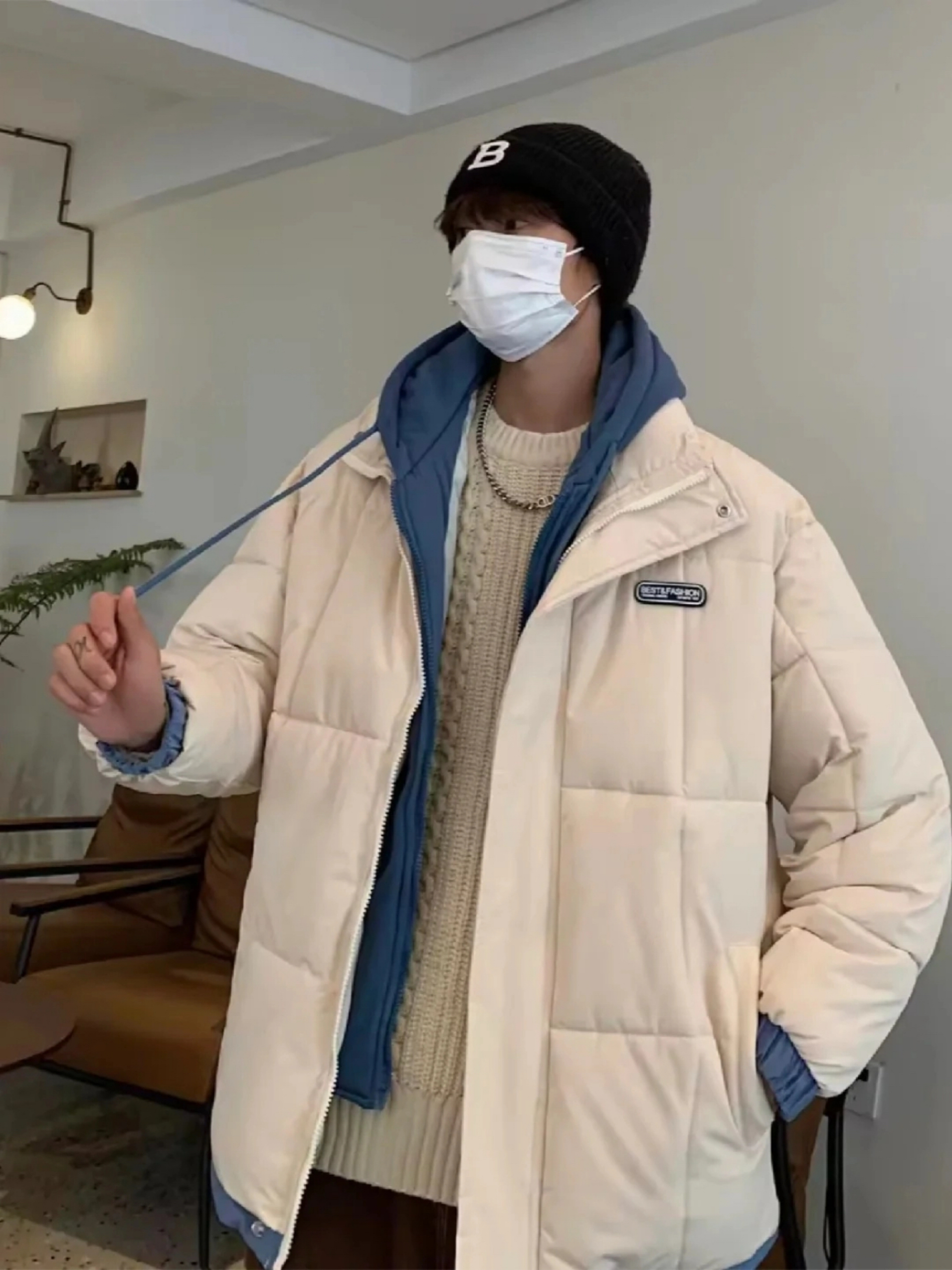 GENIO LAMODE 满意到不行的假两件棉服