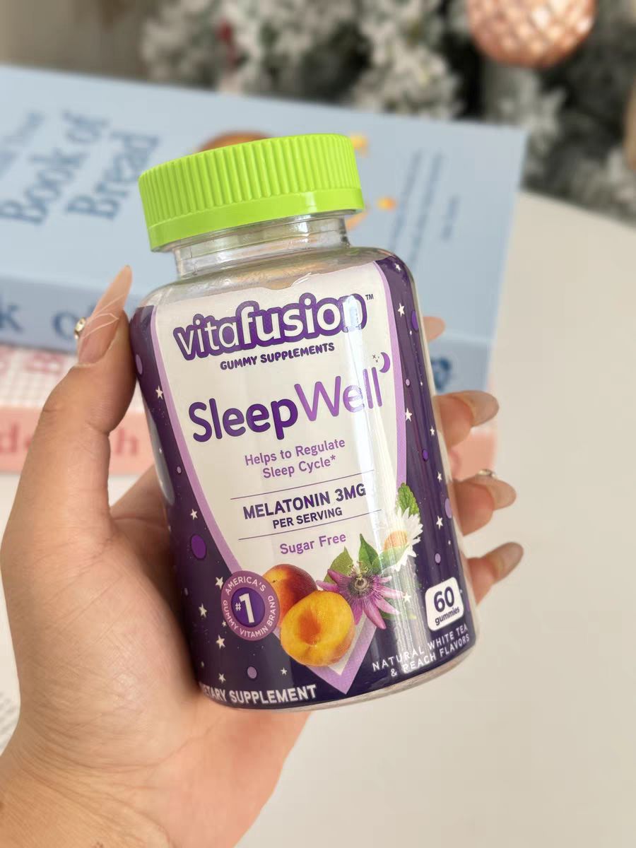 vitafusion sleepwell 褪黑素软糖 | 失眠时差党的福音
 