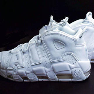 Nike Air More Uptempo “Triple White”开箱