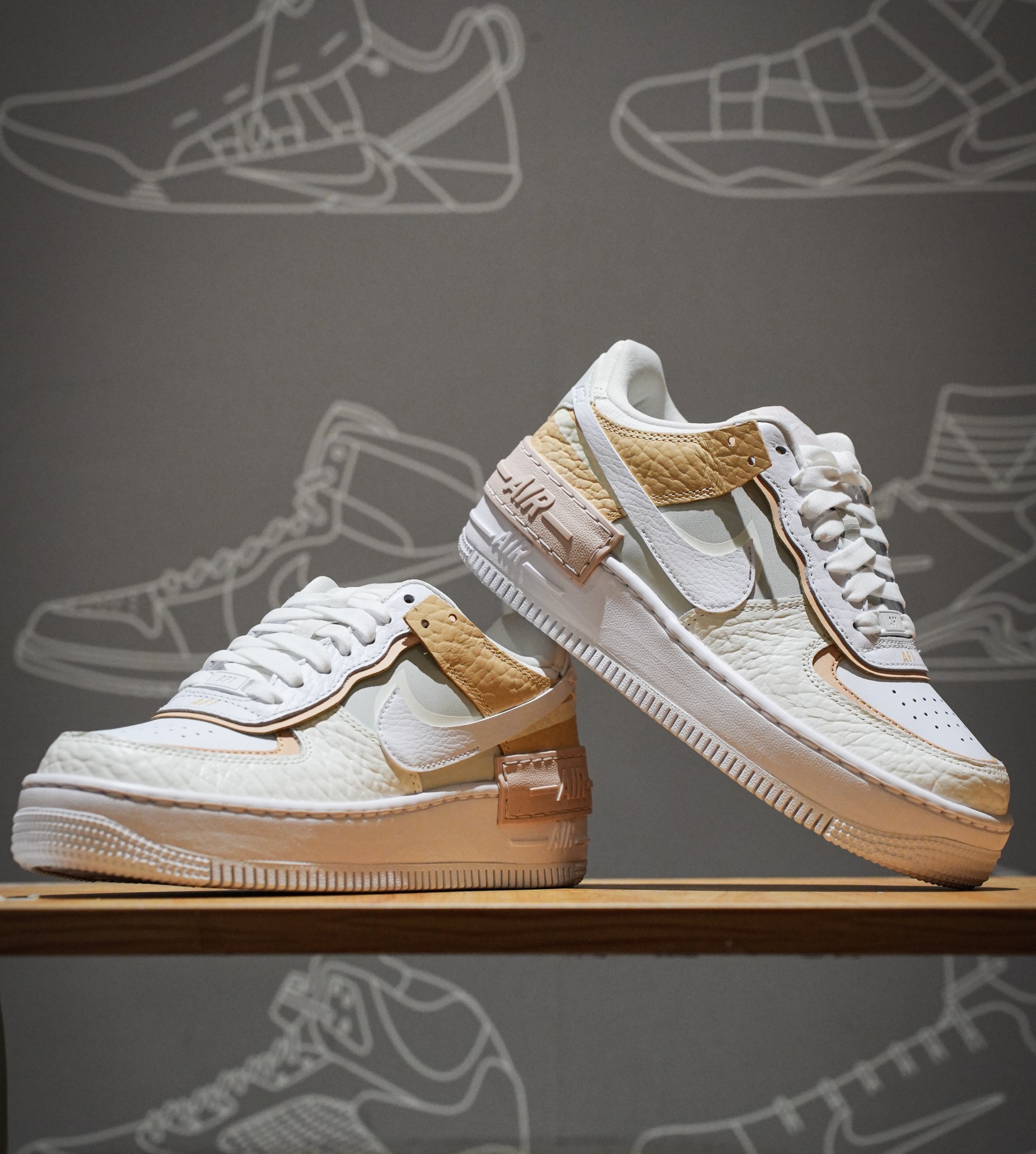 奶油马卡龙配色|Air Force 1