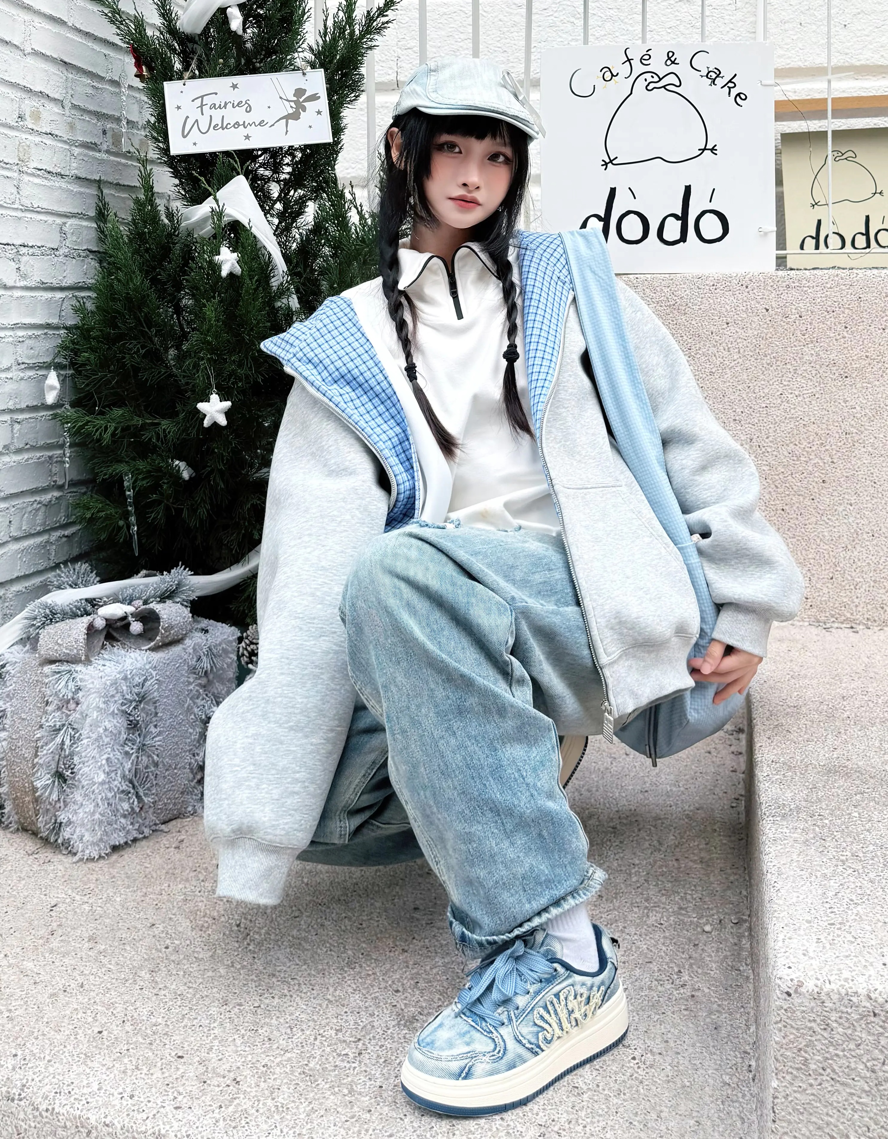 甜酷出街❄️今天是牛仔女孩👧
