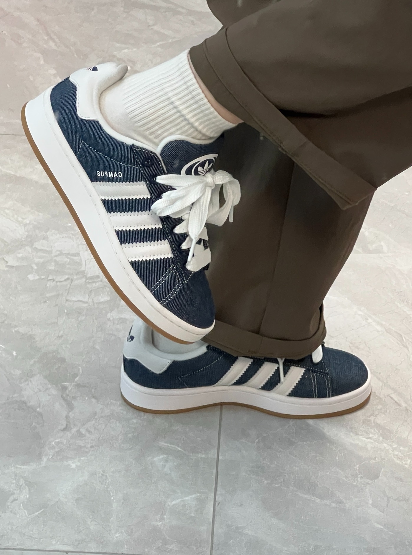 丹宁adidas小板鞋！真的没有不爱的理由诶！