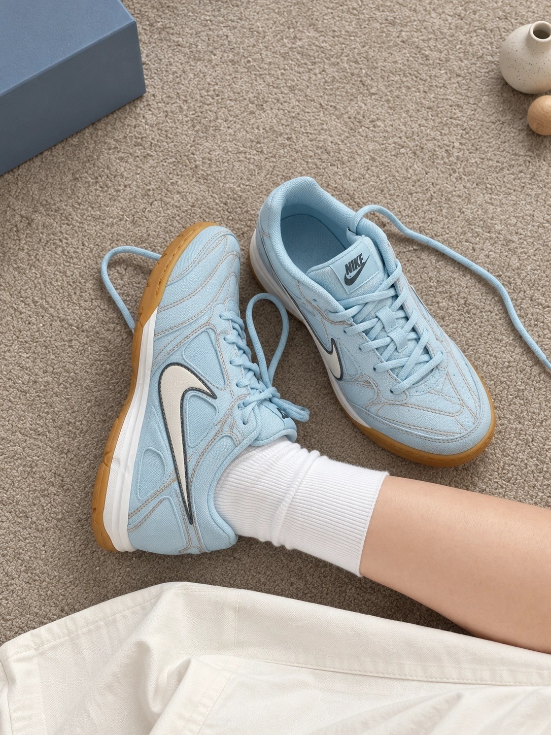 这双Nike 蓝 goto 比 460还要便宜呢！