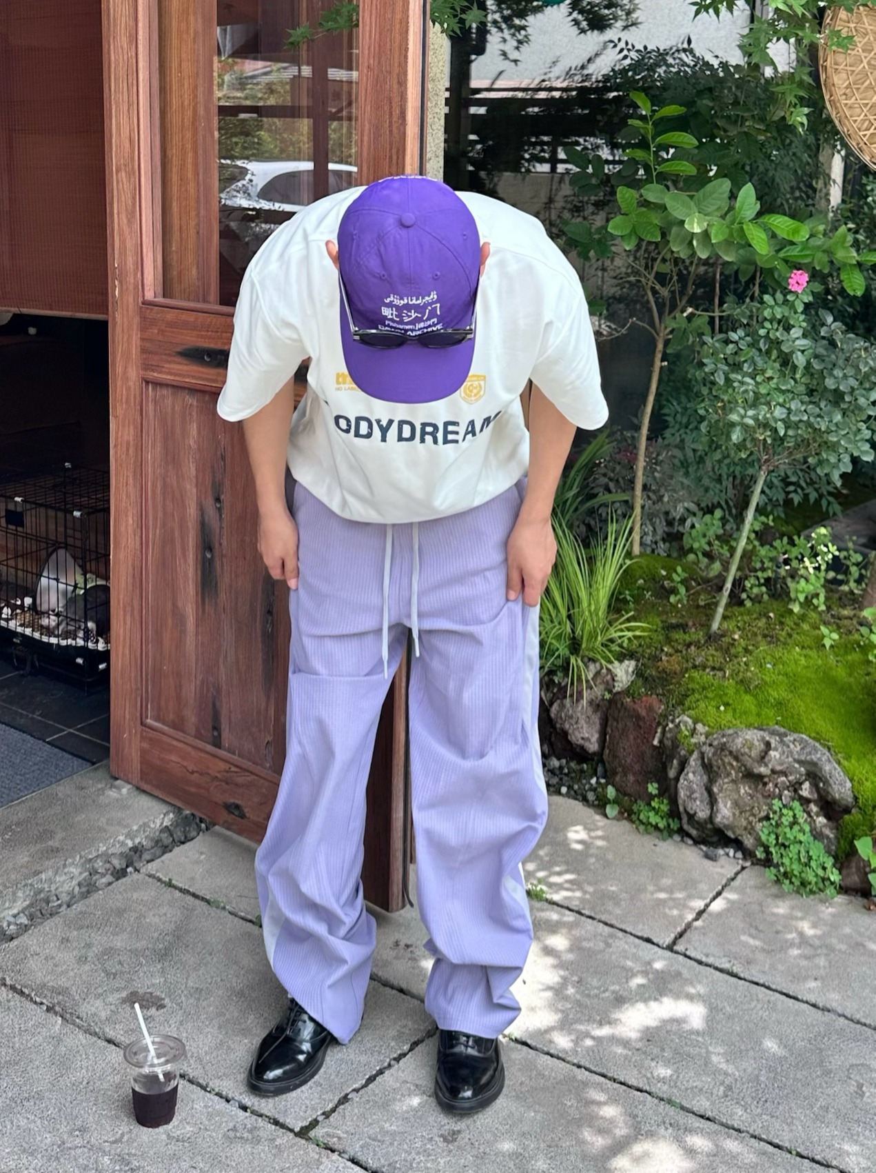 视觉降温穿搭｜夏日白紫就是如此出挑💭👾
