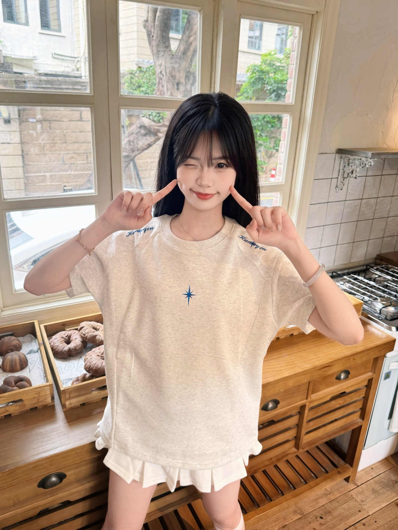 面包脑袋🥐🥨白小纯穿搭～