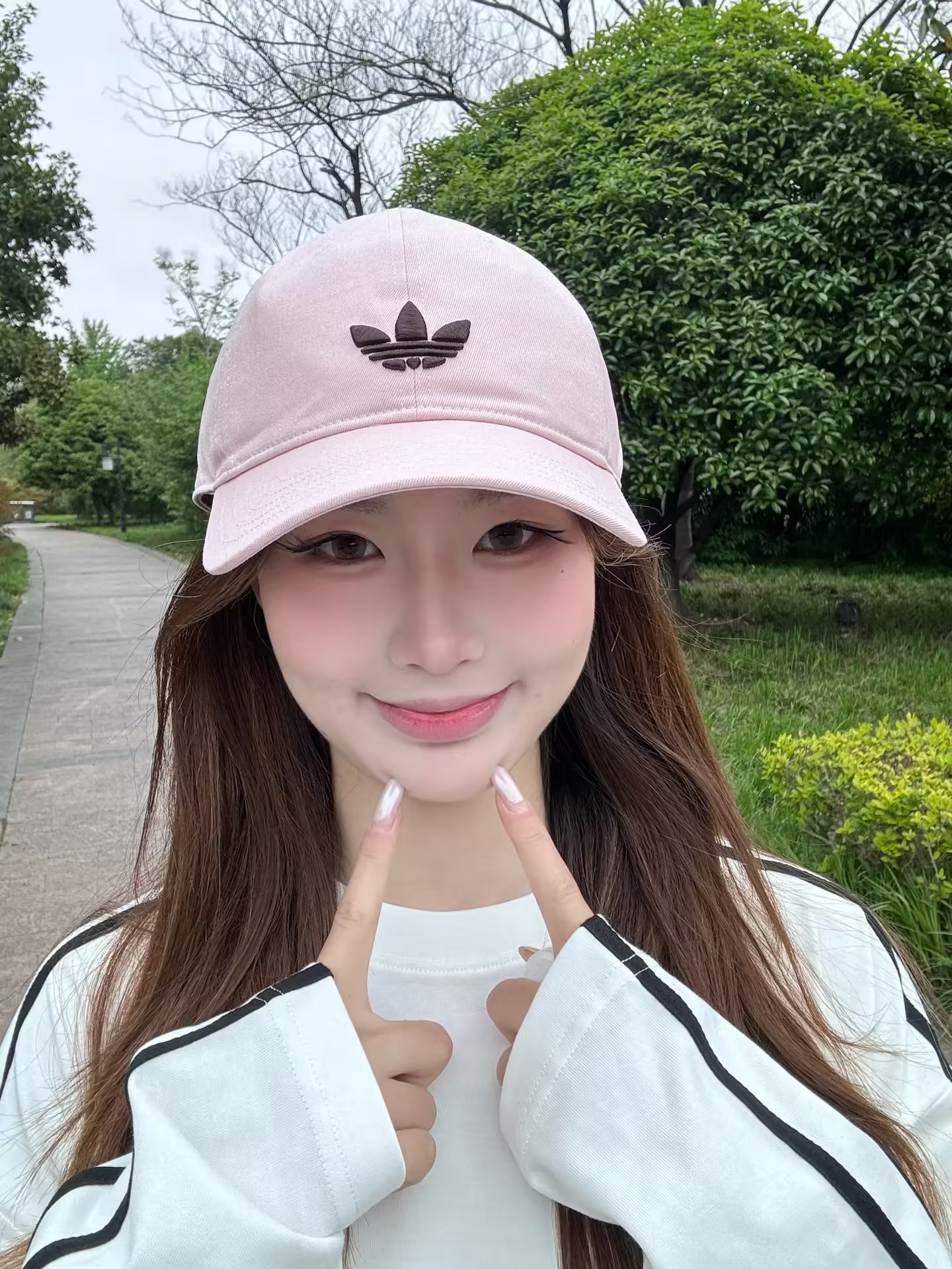 阿迪你好会！好夏天的粉色💗 