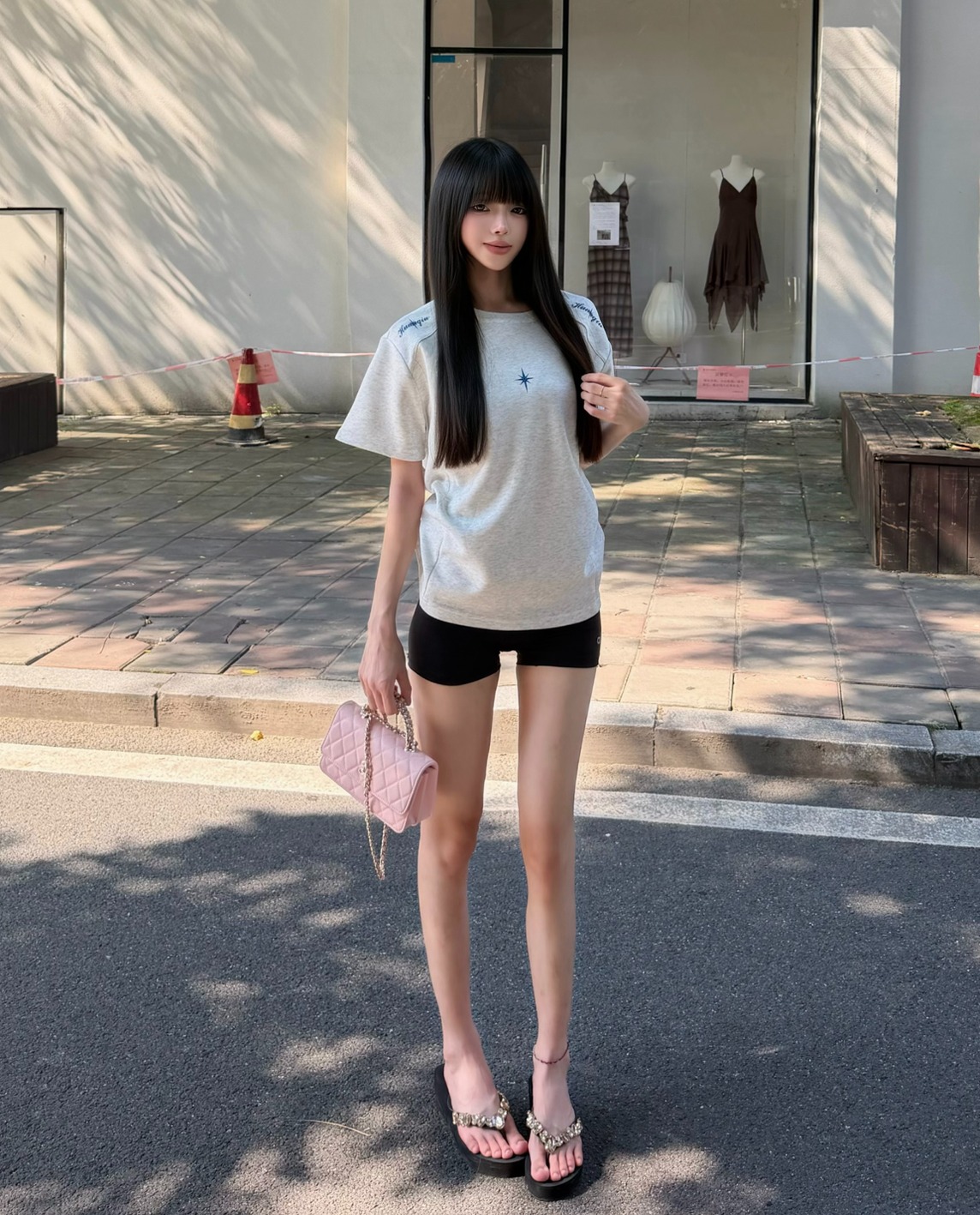 街头随拍📷淡淡的韩系休闲感～