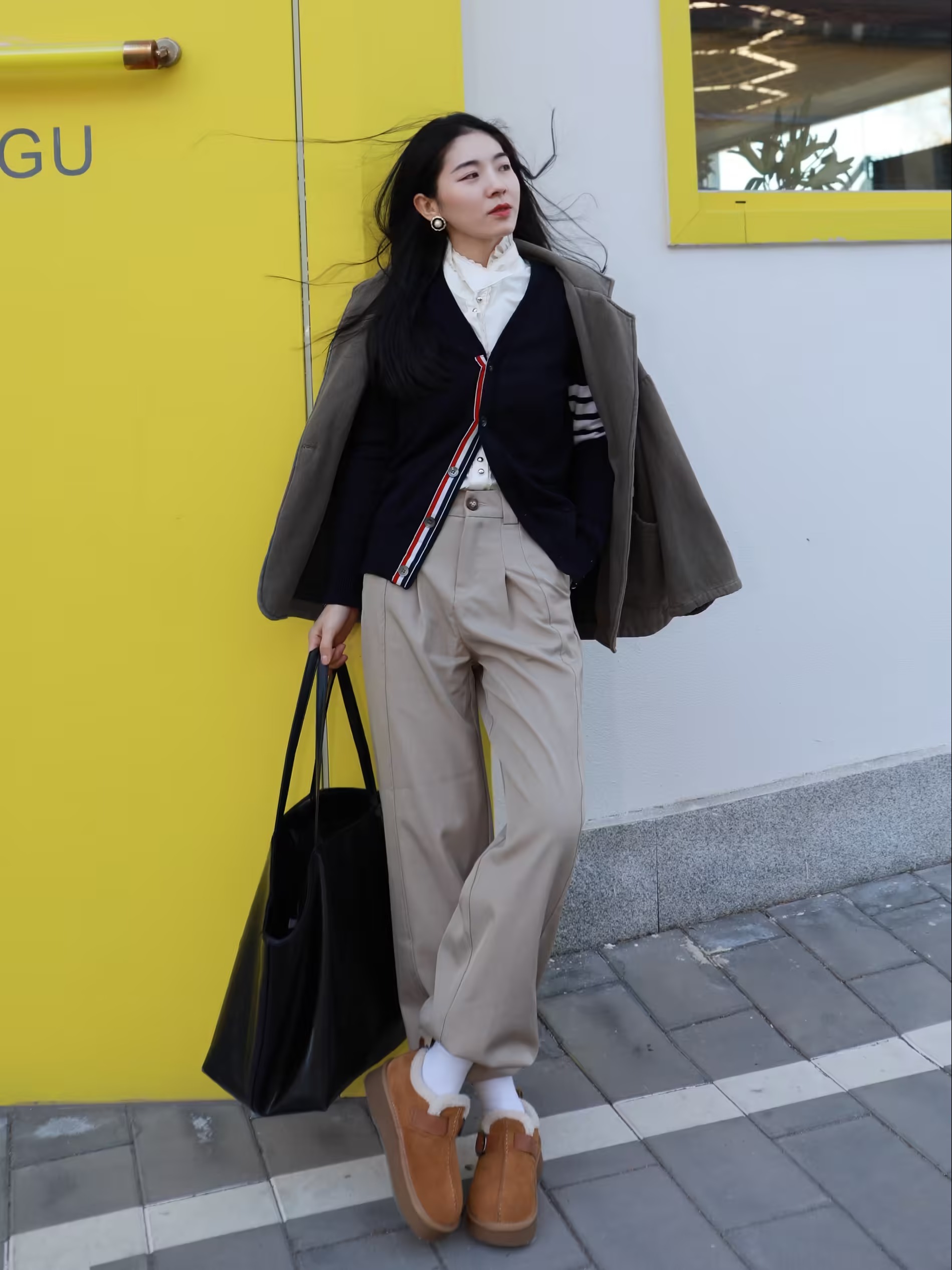 去东北玩儿的鞋子有了