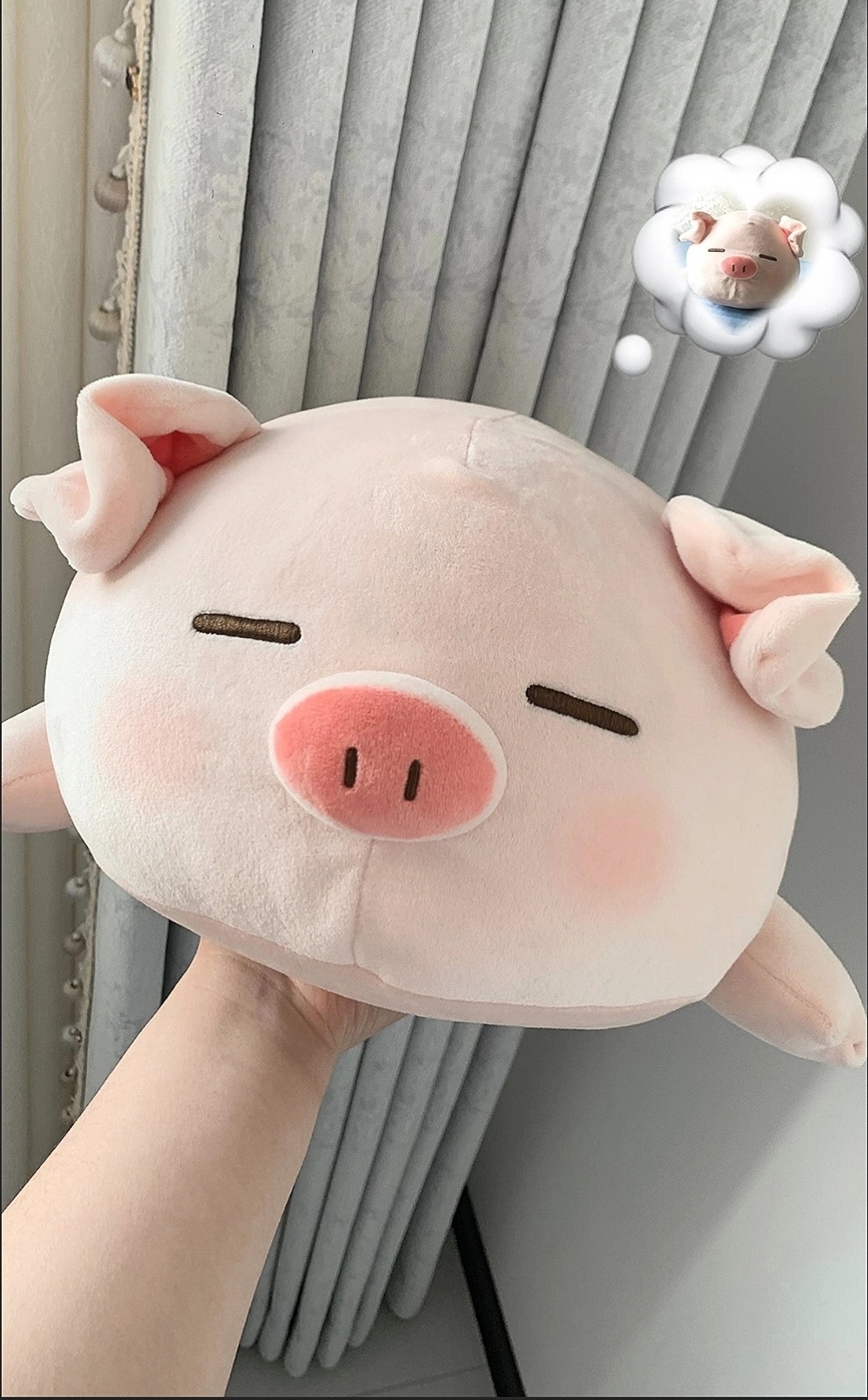谁懂啊 名创优品的小猪真的超级软！