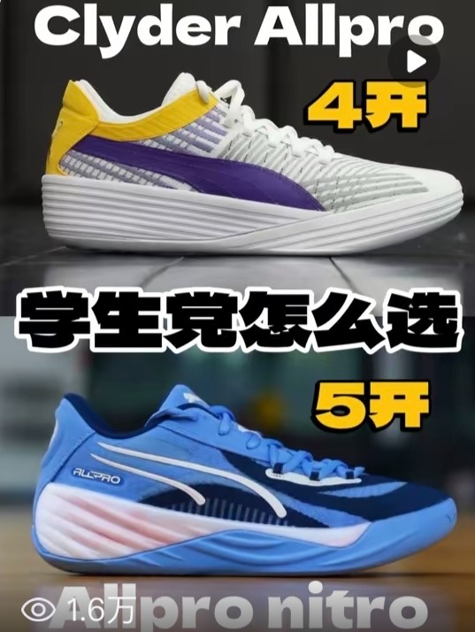 Allpronrtion 对比clydeAllpro
