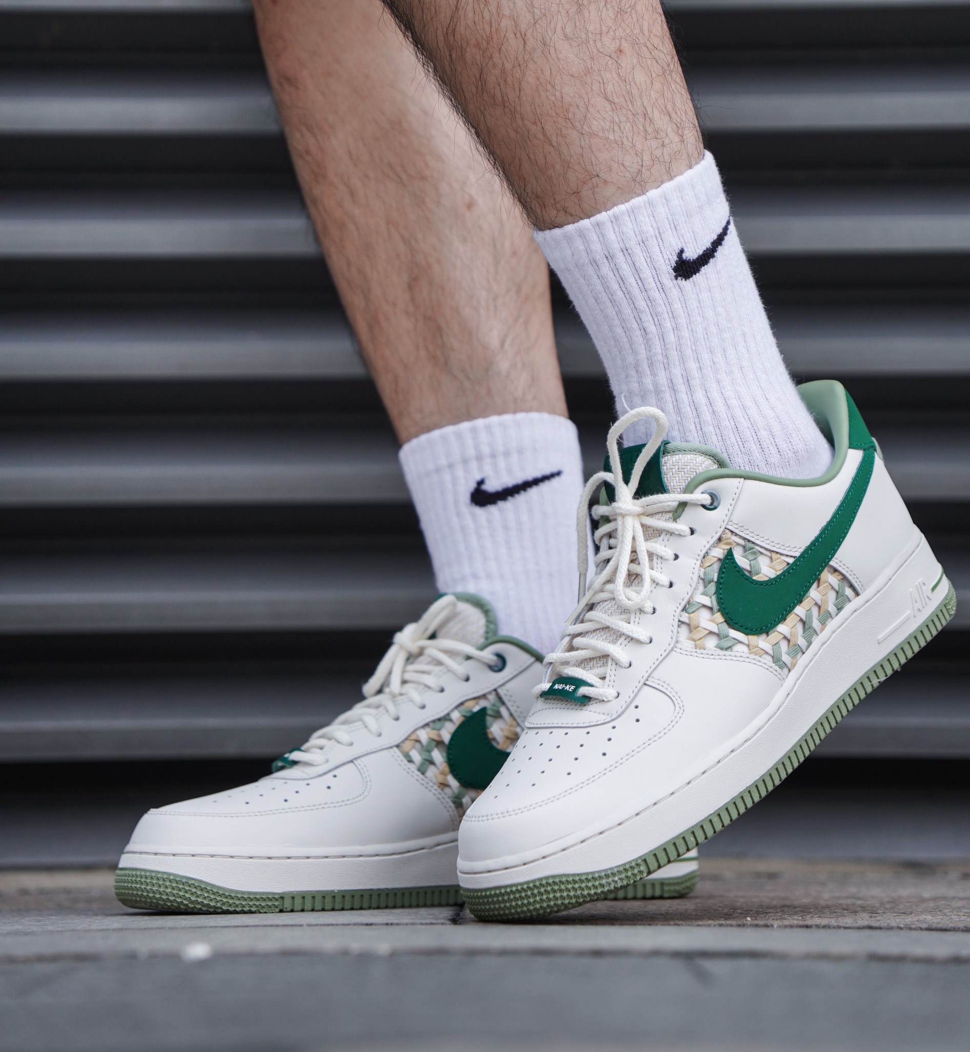 竹子元素｜Nike Air Force 1 ’07 PRM「竹」