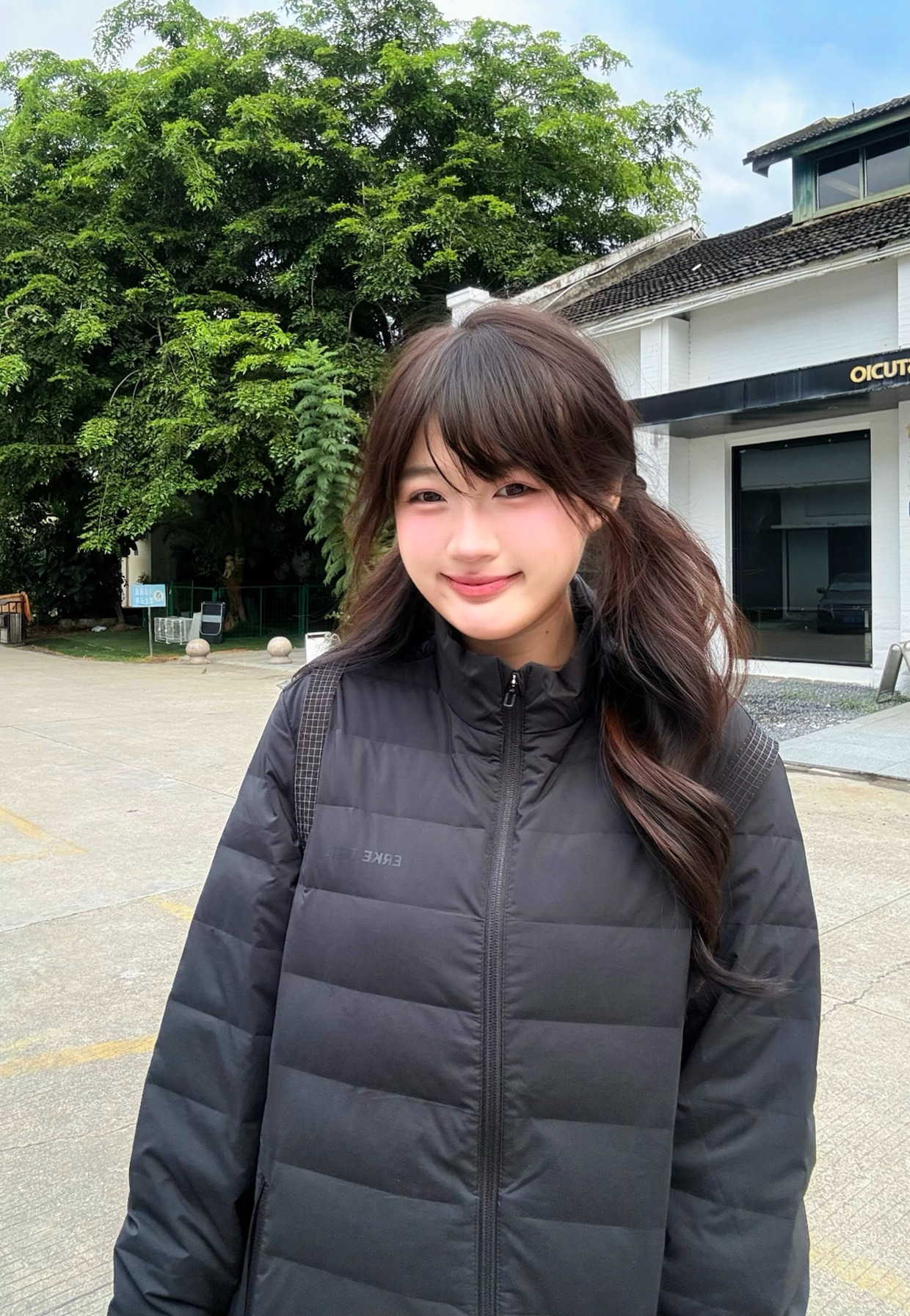 降温穿不臃肿的排骨羽绒服