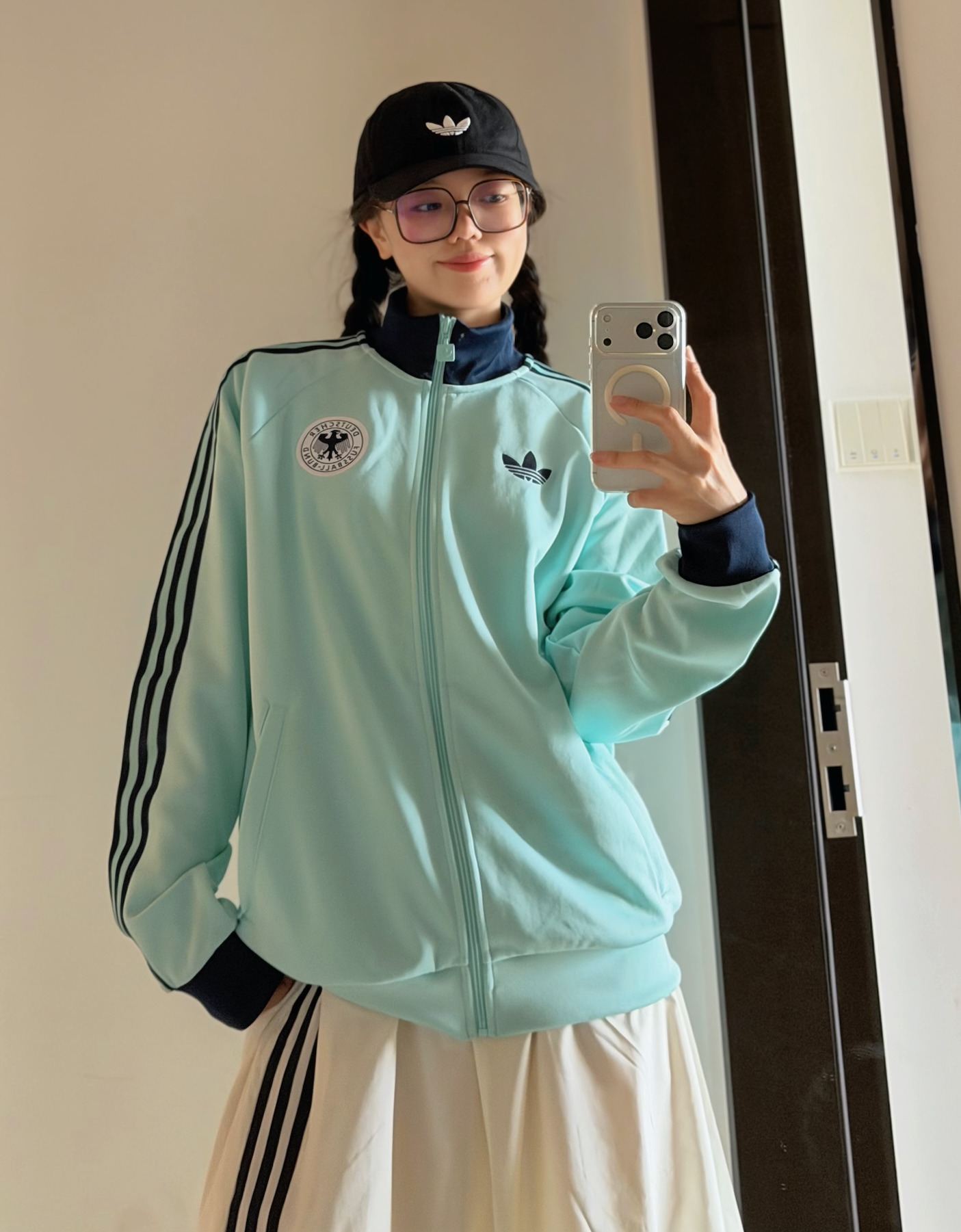 迪子薄荷绿运动风💚松弛感拉满