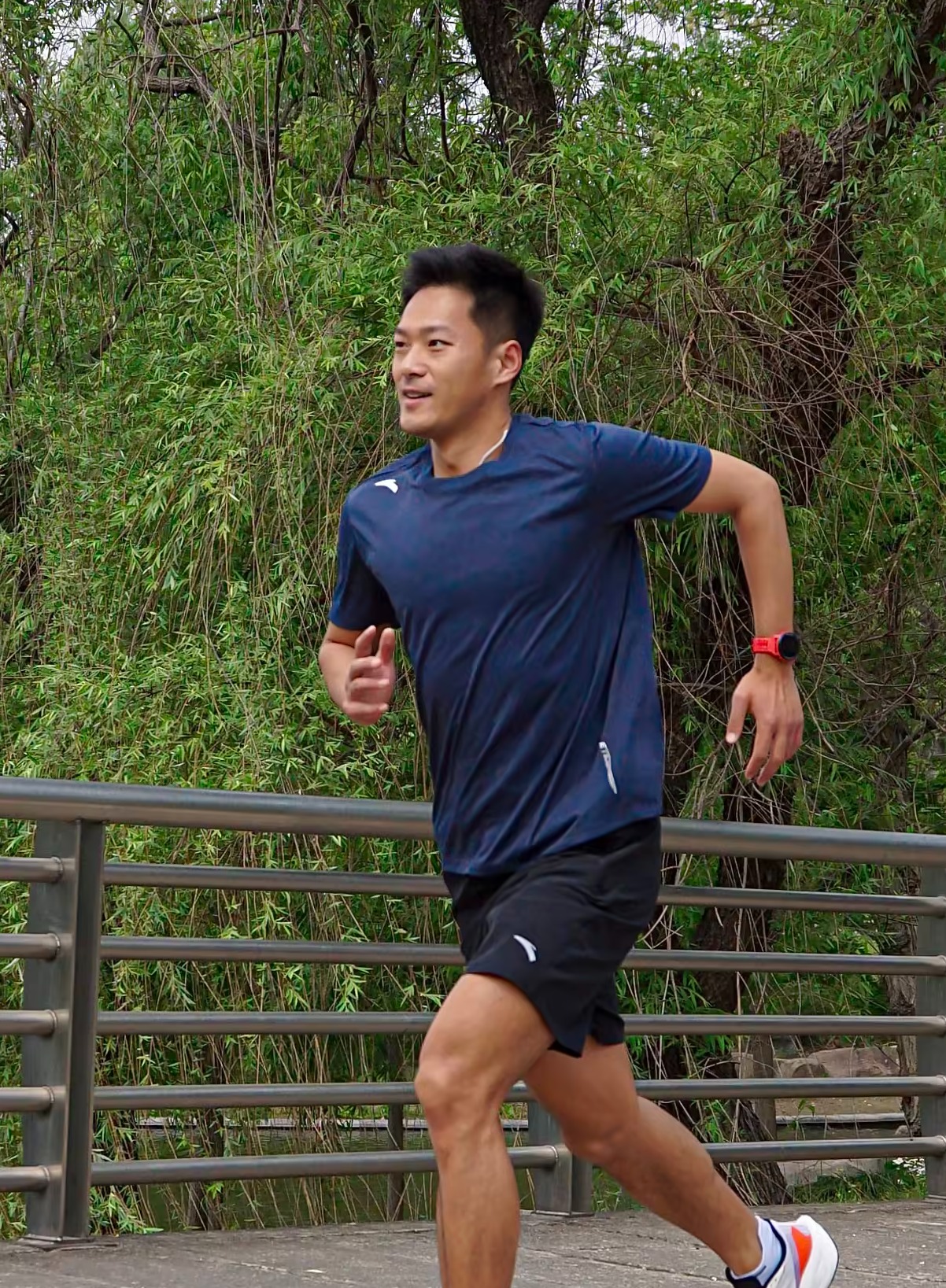 户外运动的清爽感