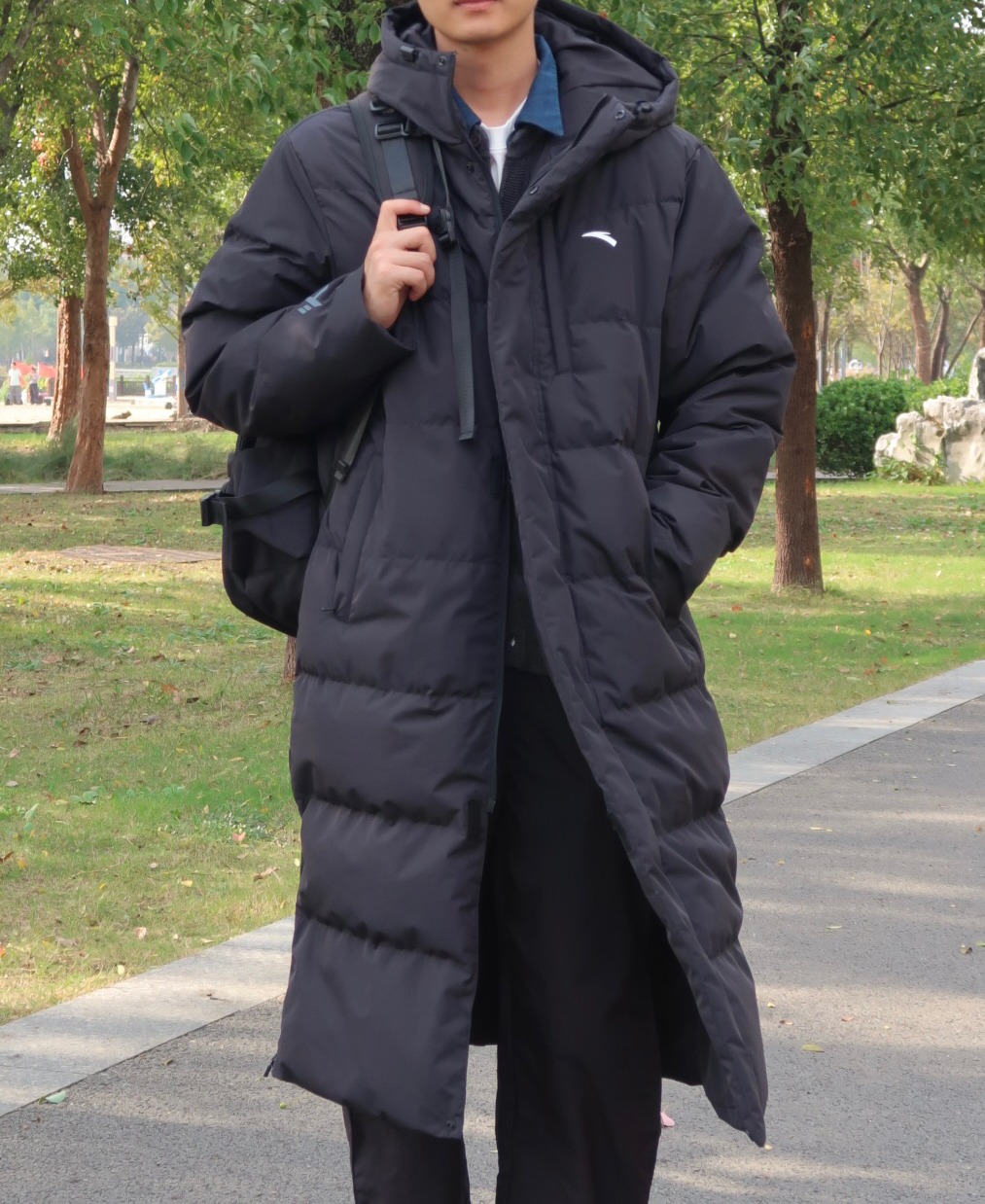 冬日首选⁉️保暖不臃肿的四防长款羽绒服分享…