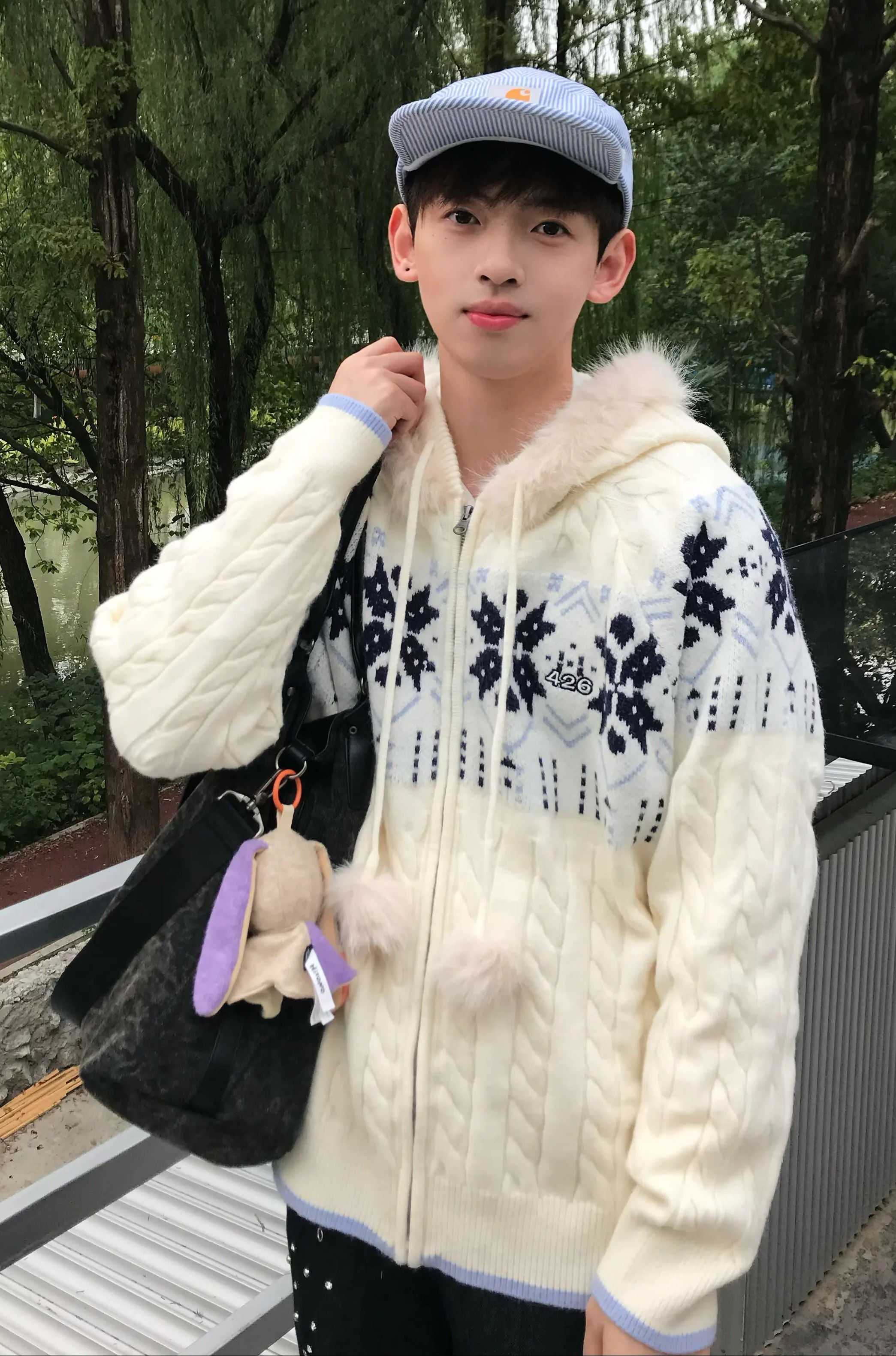 ❄️把雪花穿身上？这件费尔岛毛衣太有冬日氛围了
