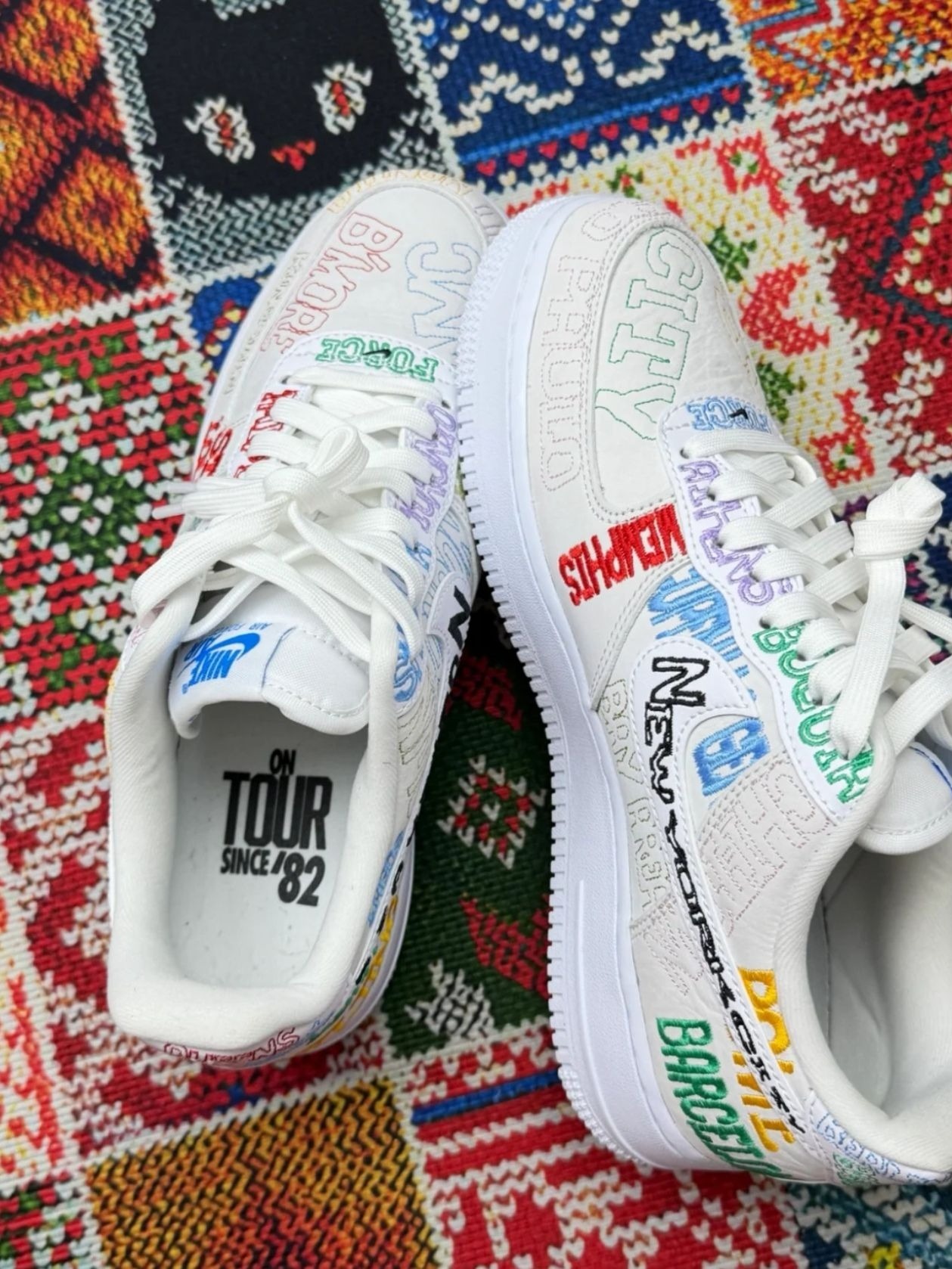 Nike AF1城市刺绣款真实上脚体验📝