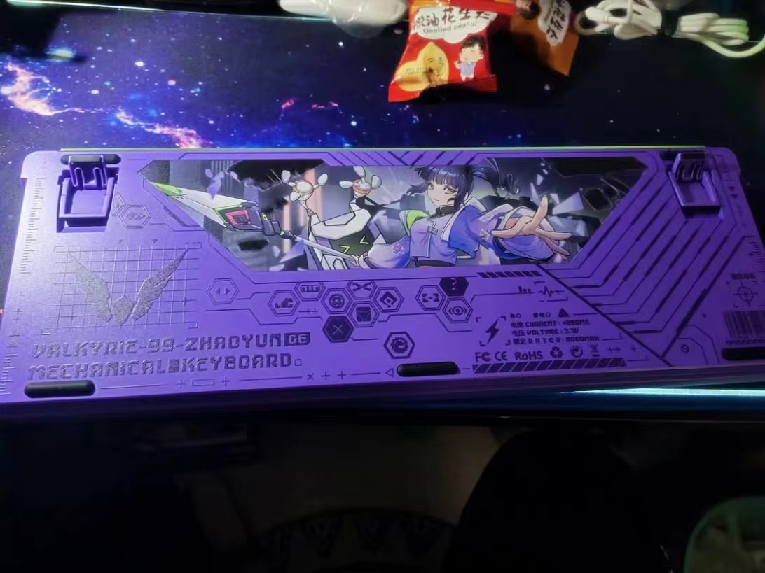 给书房添置了个新键盘🟢瓦尔基里vk99